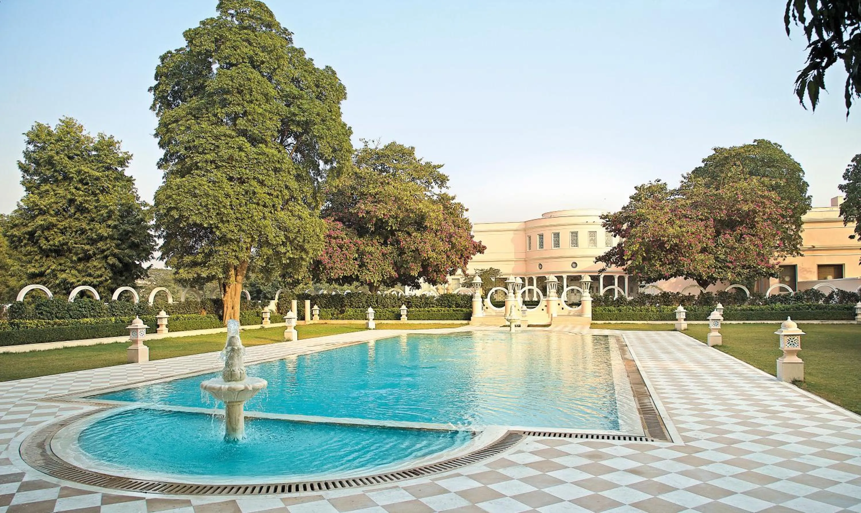 Swimming pool in Rajmahal Palace RAAS