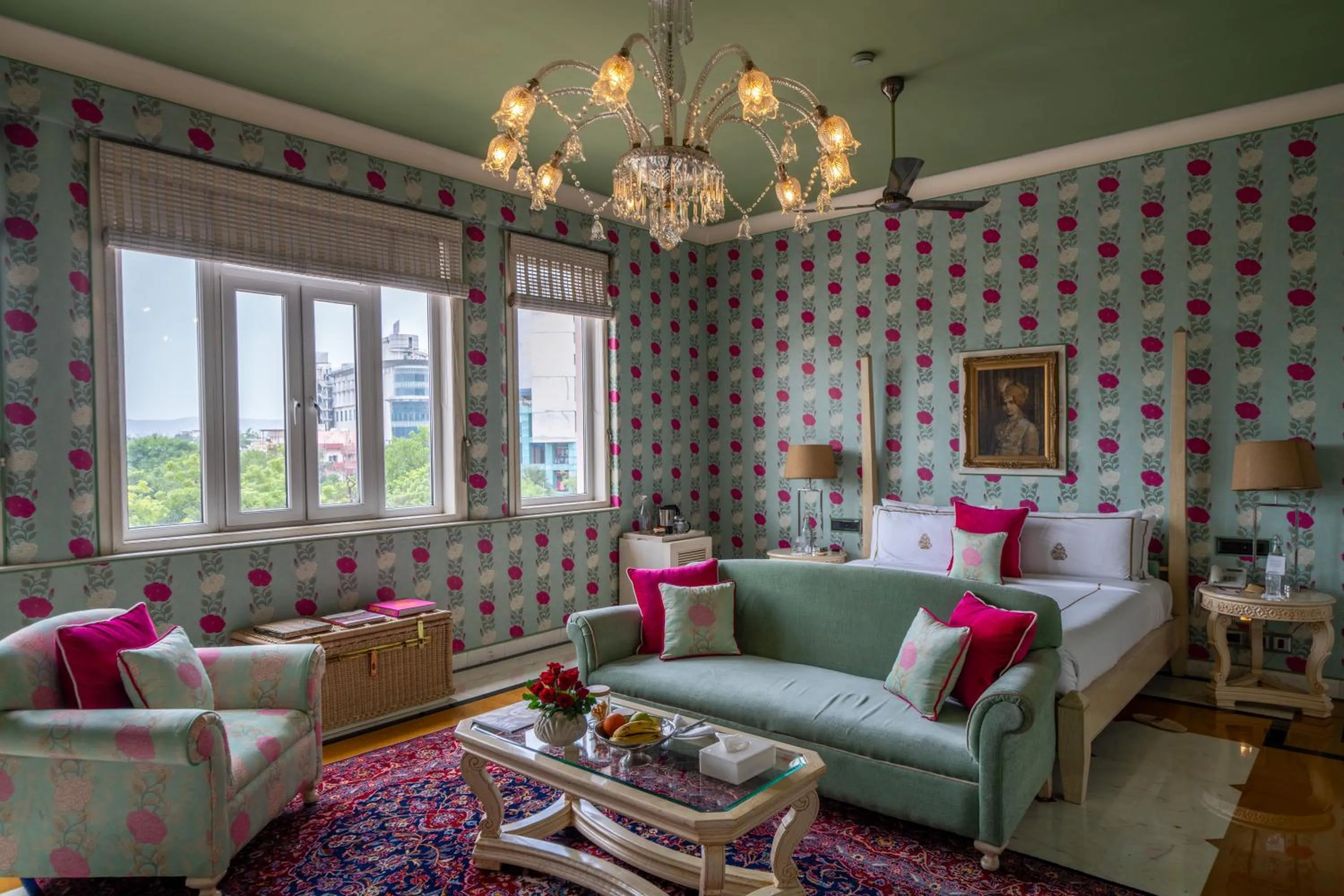 Bed in Rajmahal Palace RAAS