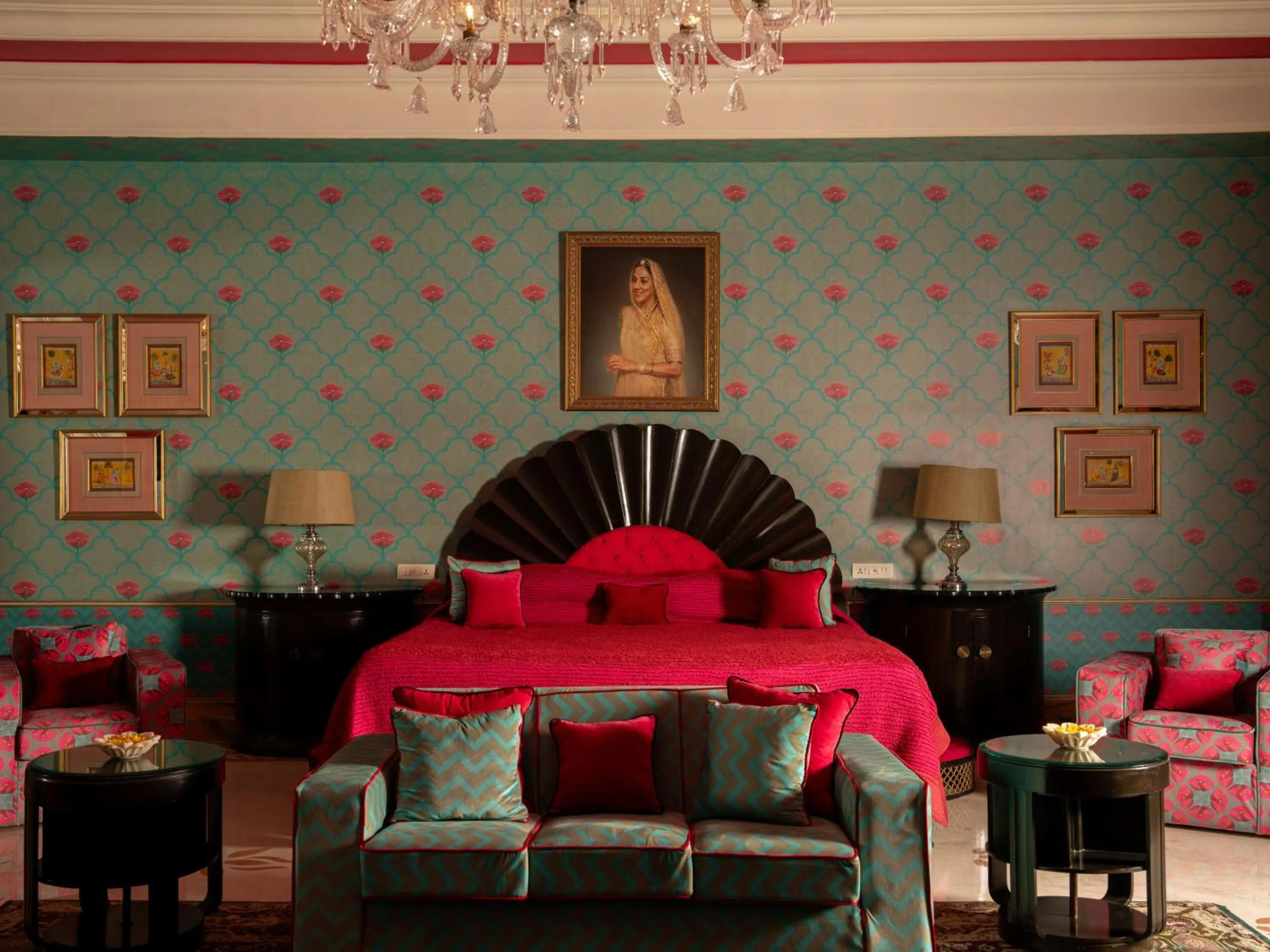 Bedroom in Rajmahal Palace RAAS