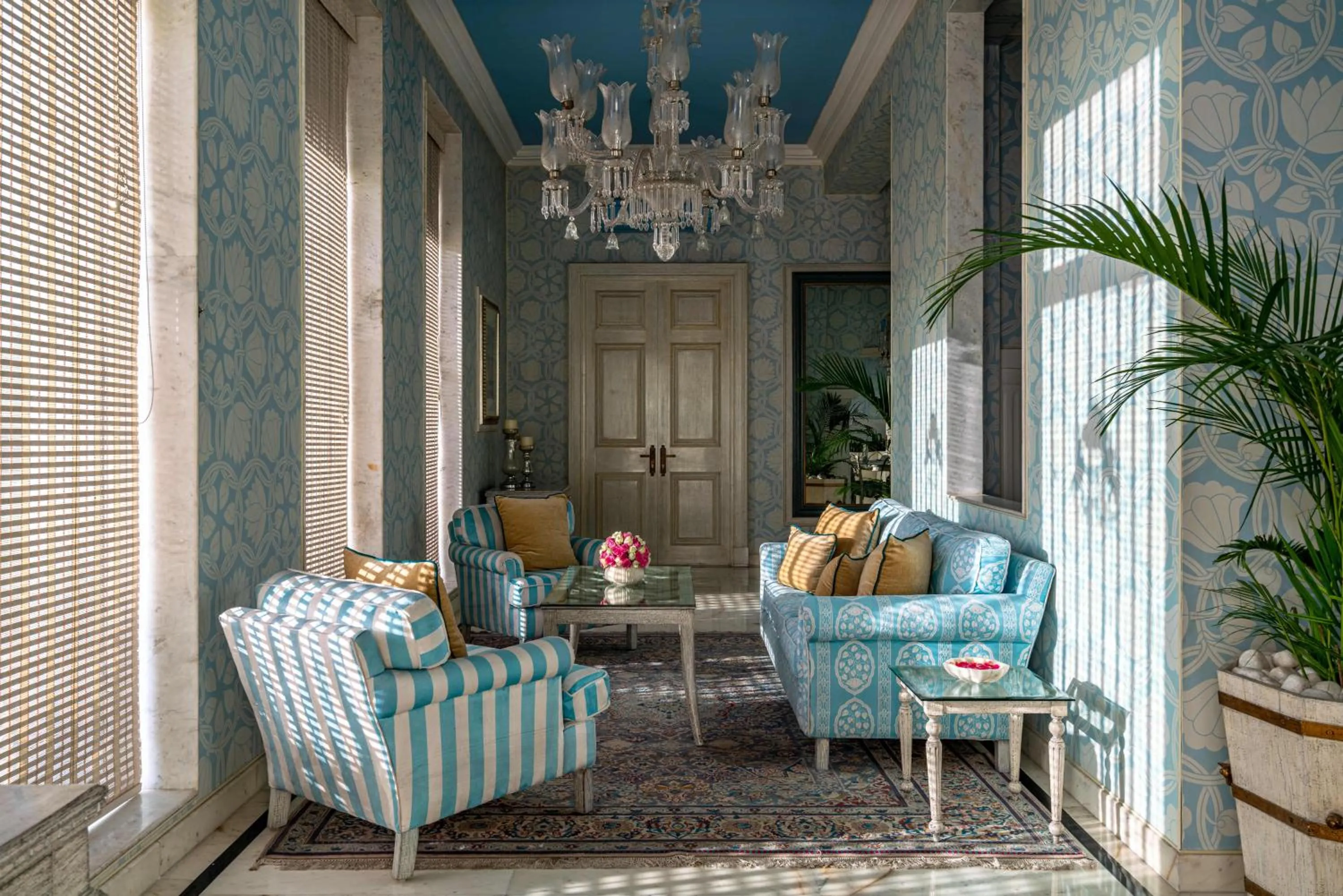 Seating area in Rajmahal Palace RAAS