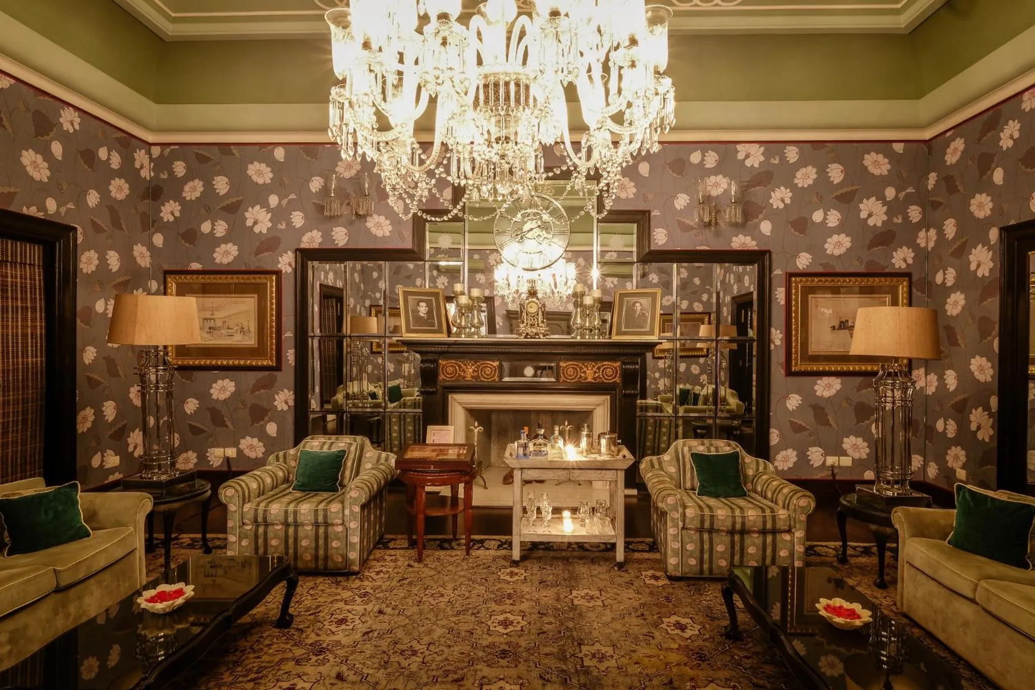 Seating area in Rajmahal Palace RAAS