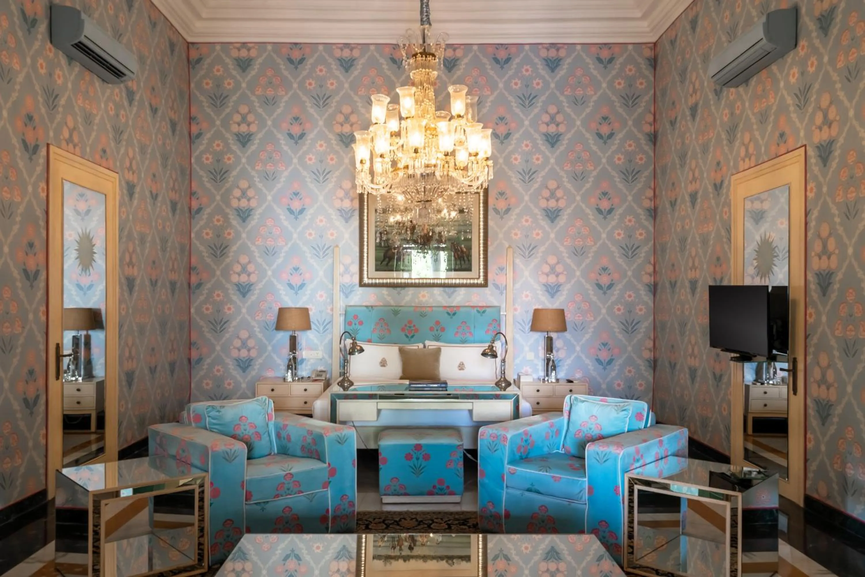 Seating area in Rajmahal Palace RAAS