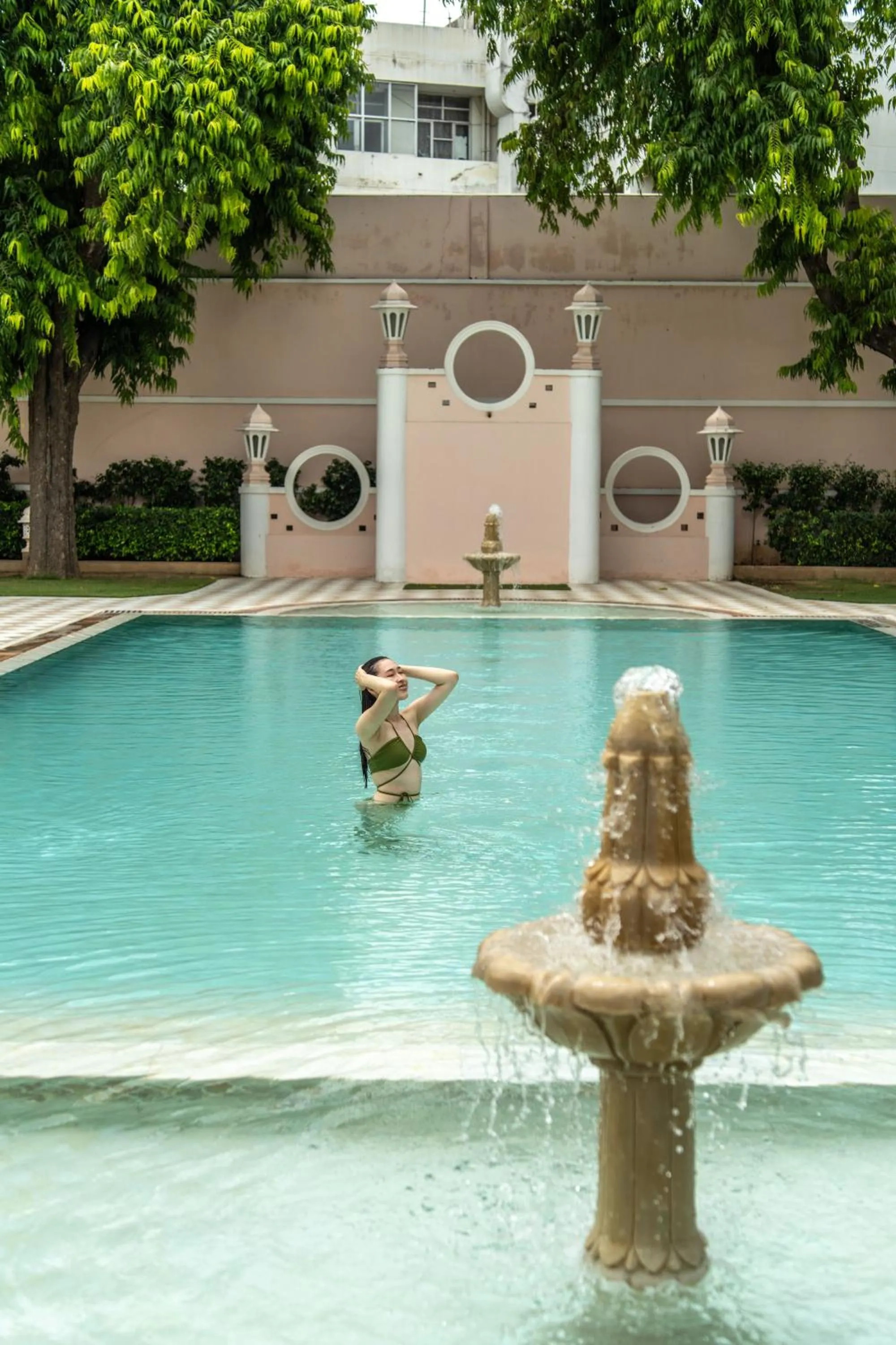 Swimming pool in Rajmahal Palace RAAS