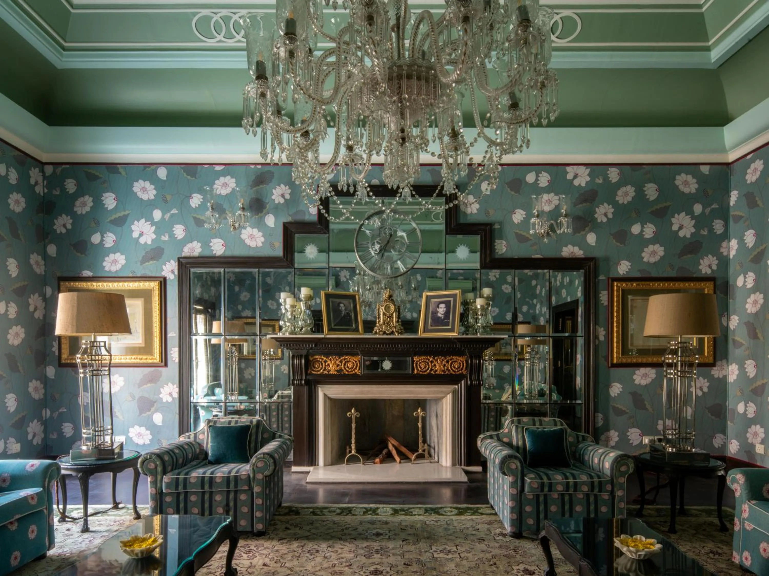 Seating area in Rajmahal Palace RAAS