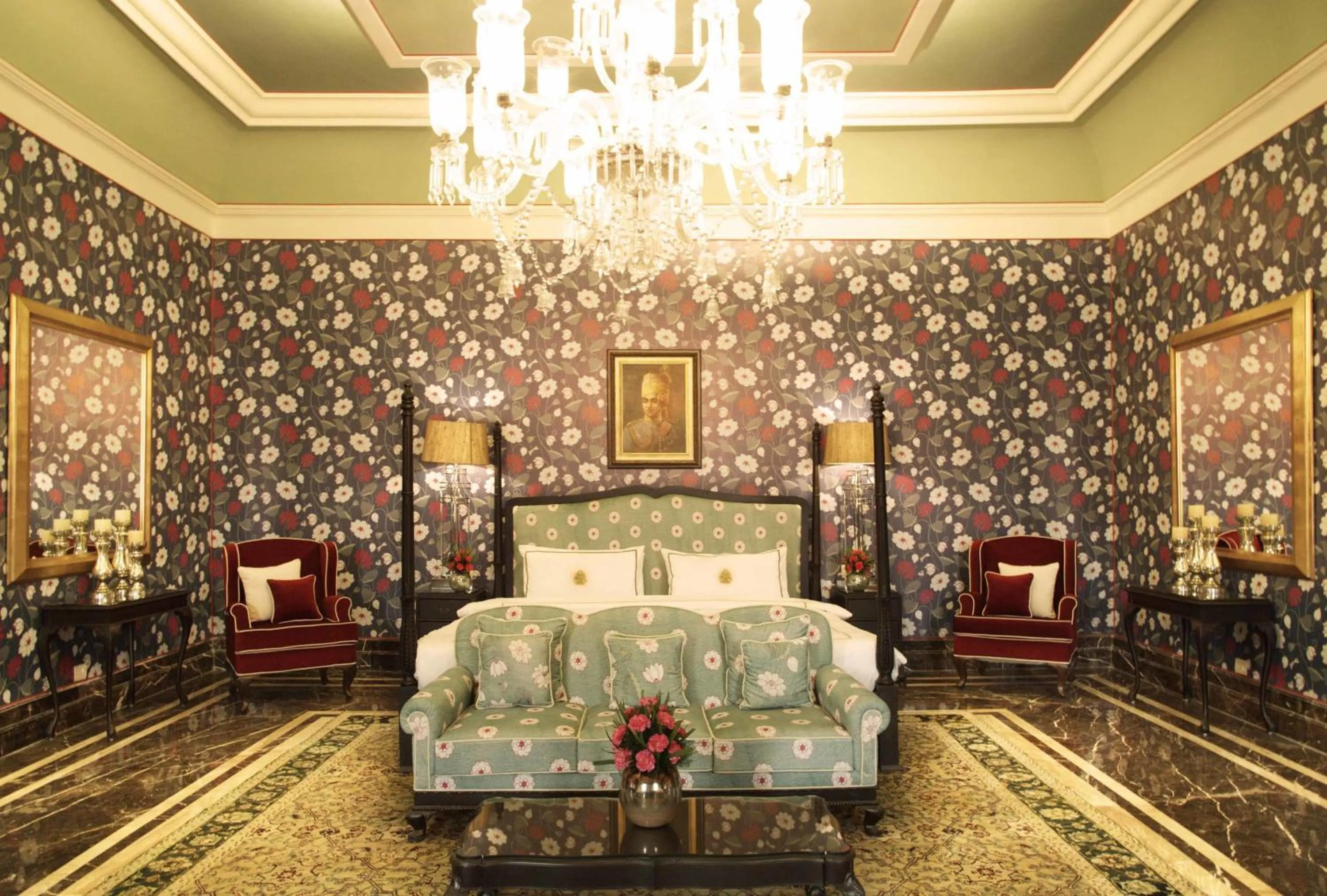 Bedroom in Rajmahal Palace RAAS