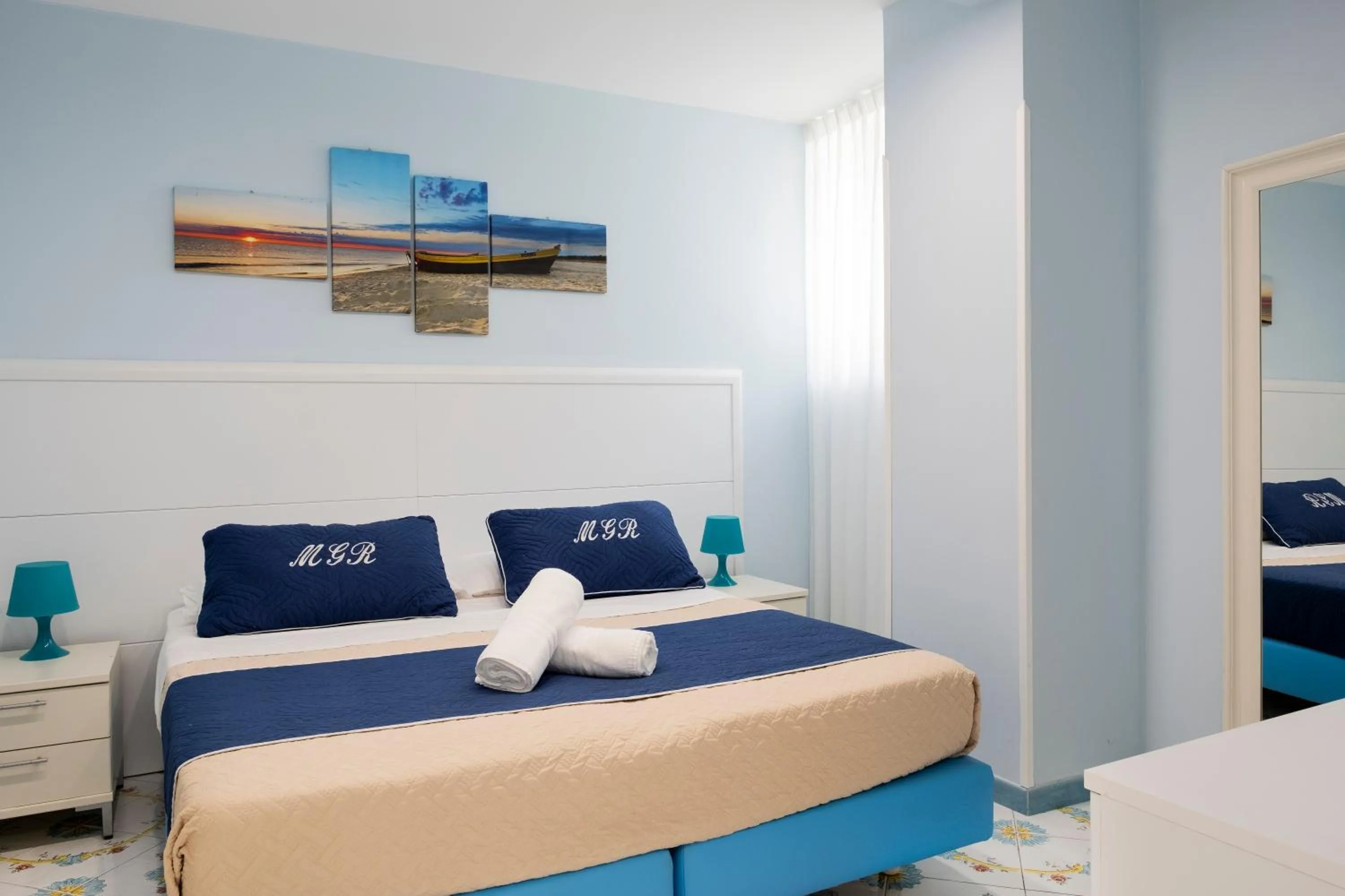 Bed in Marina Grande Residence & SPA