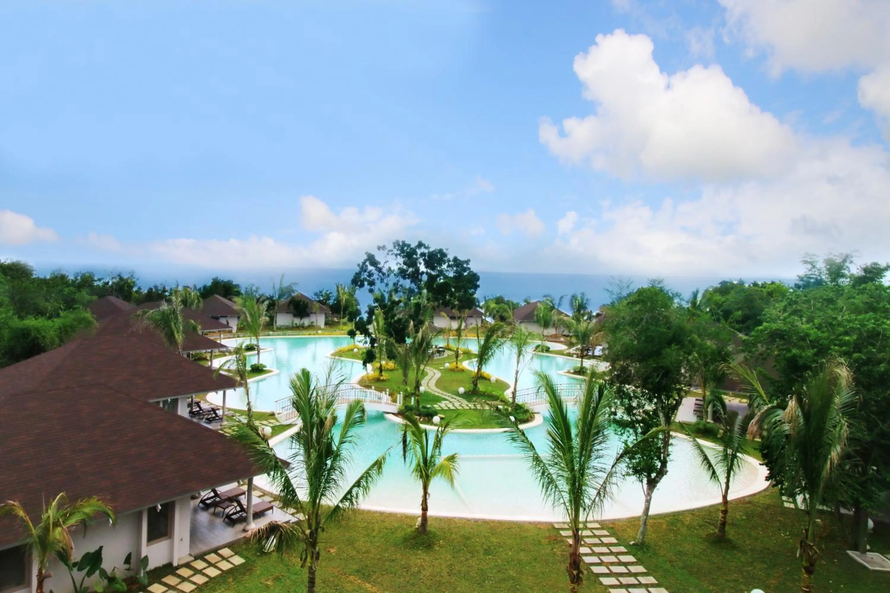 Bird's eye view in Bohol Shores
