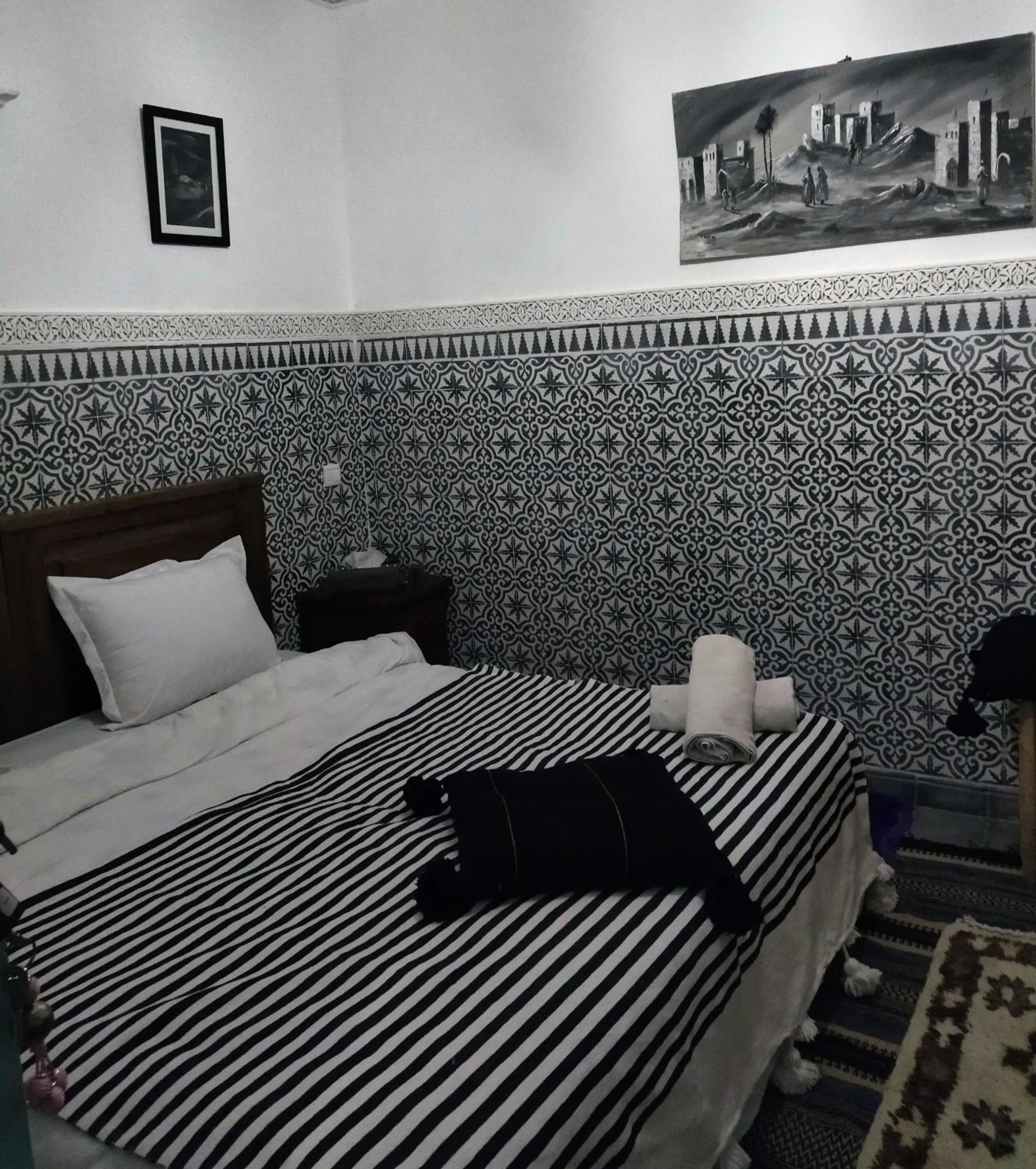 Family, Bed in Riad Dar Mamouni