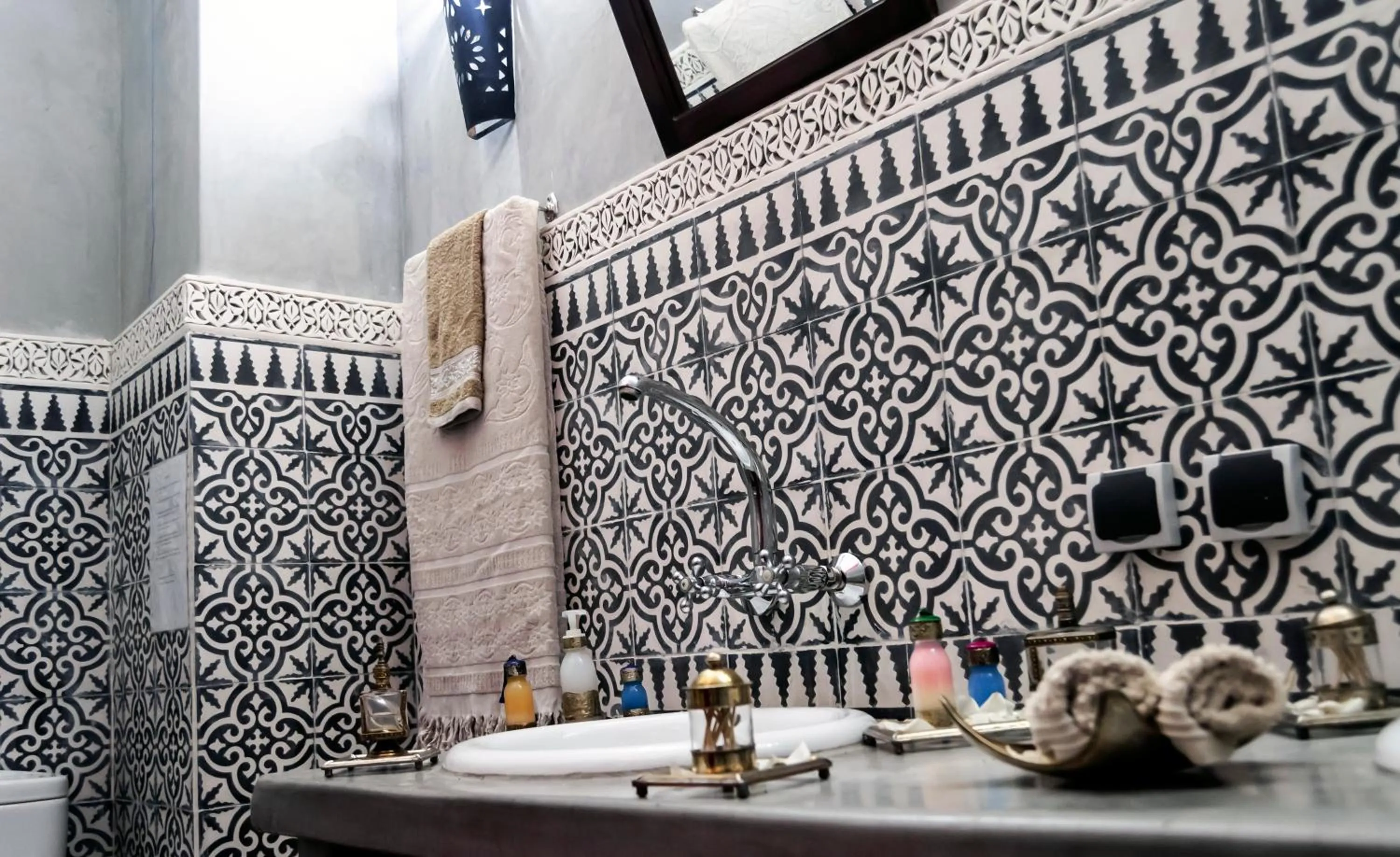 Bathroom in Riad Dar Mamouni