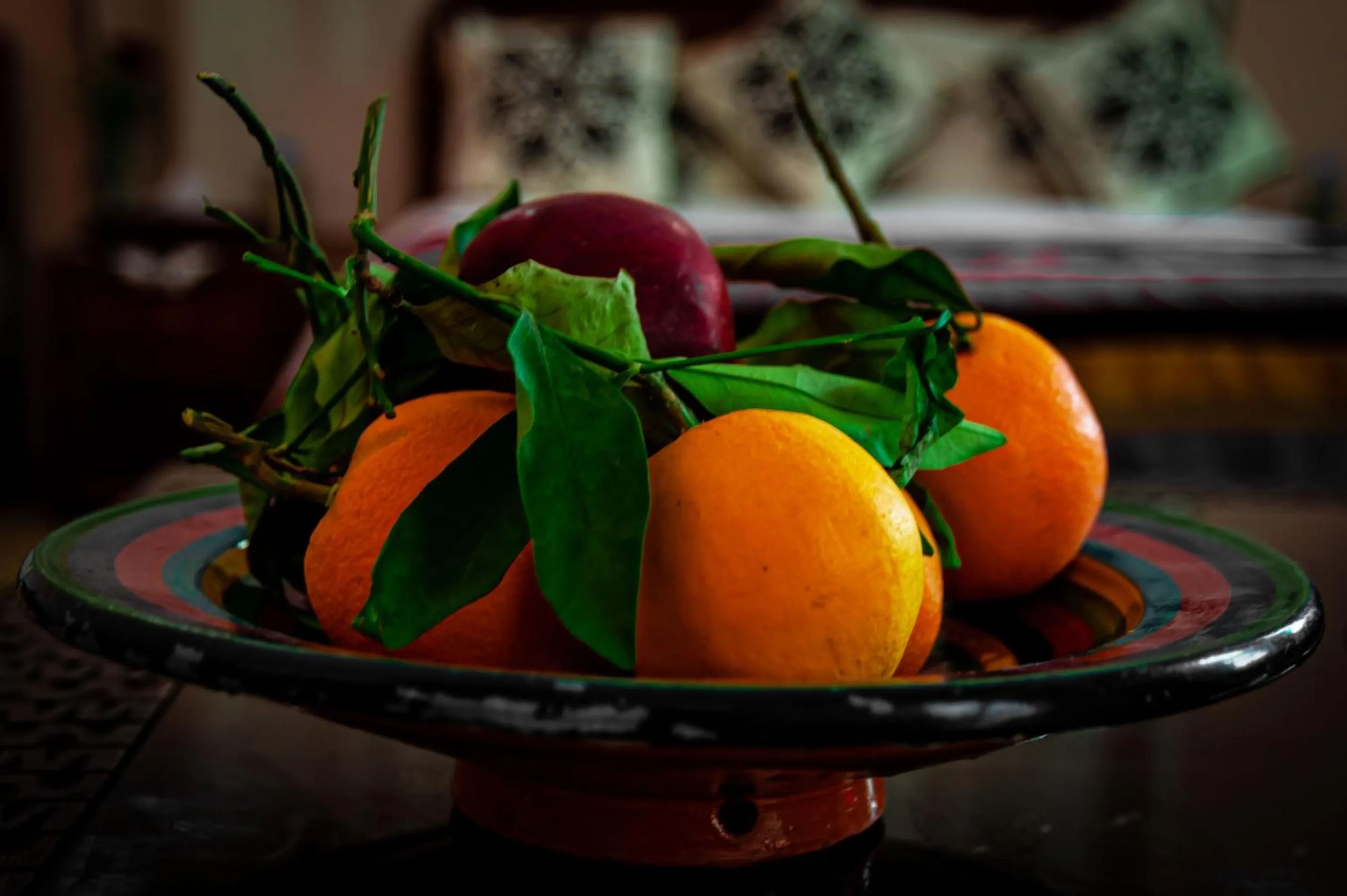 Food and drinks in Riad Dar Mamouni