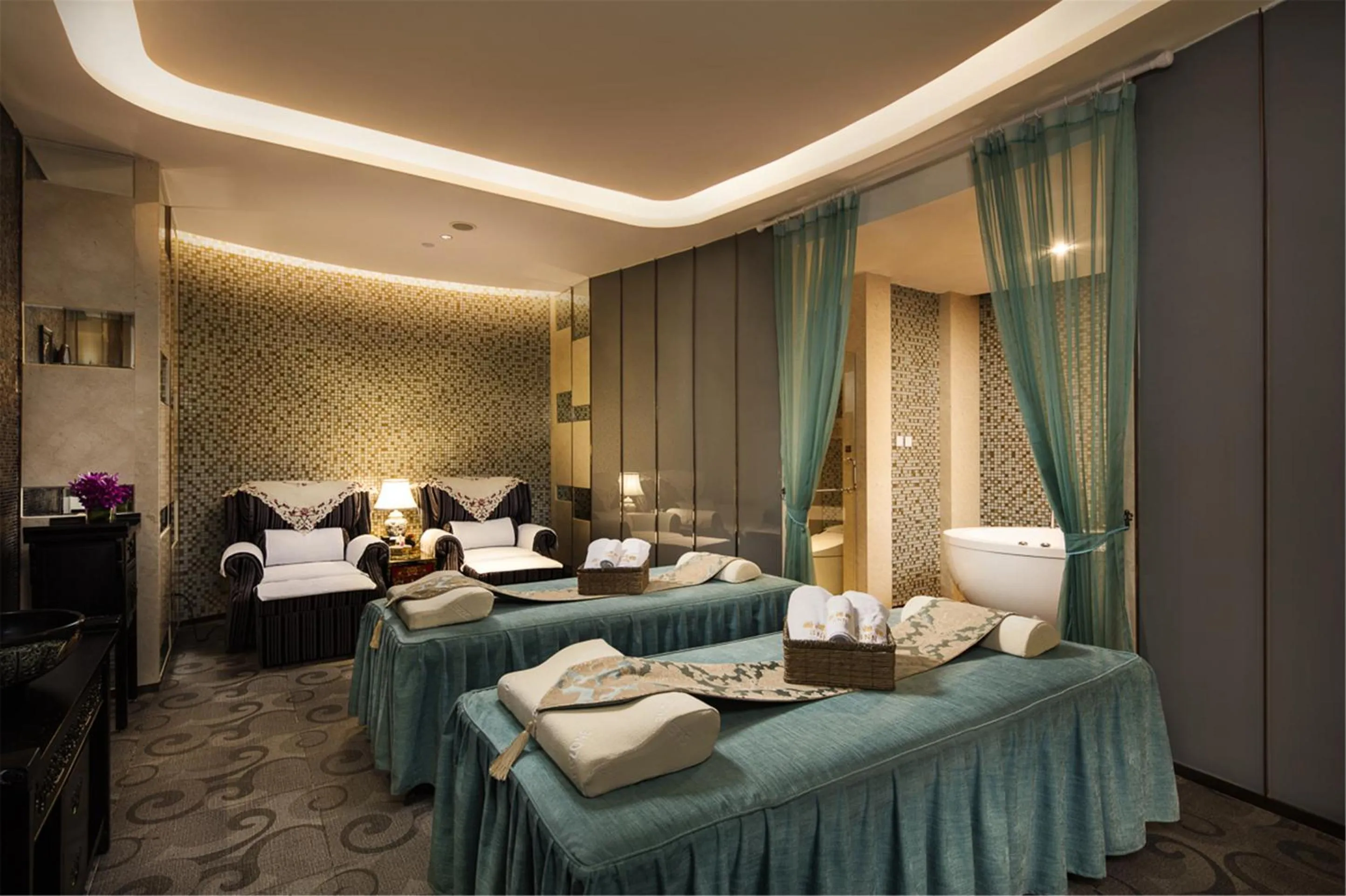 Spa and wellness centre/facilities, Bed in Royal Century Hotel Shanghai