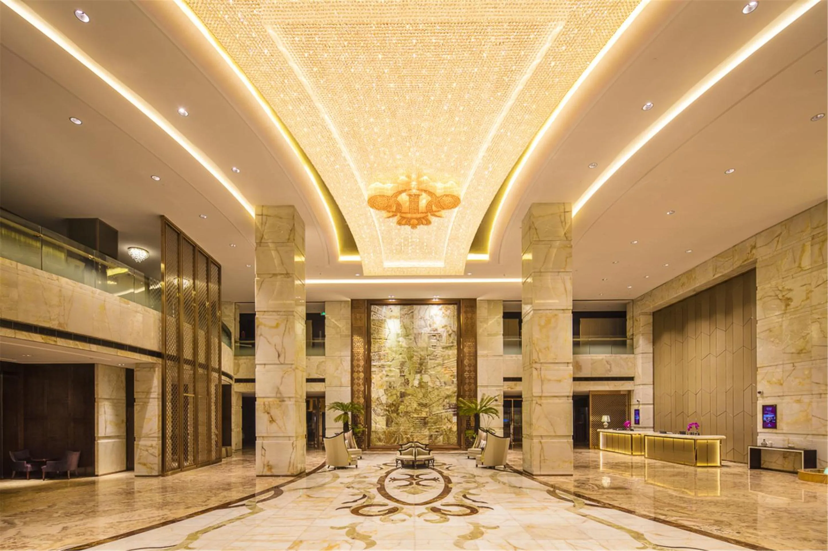 Lobby or reception in Royal Century Hotel Shanghai