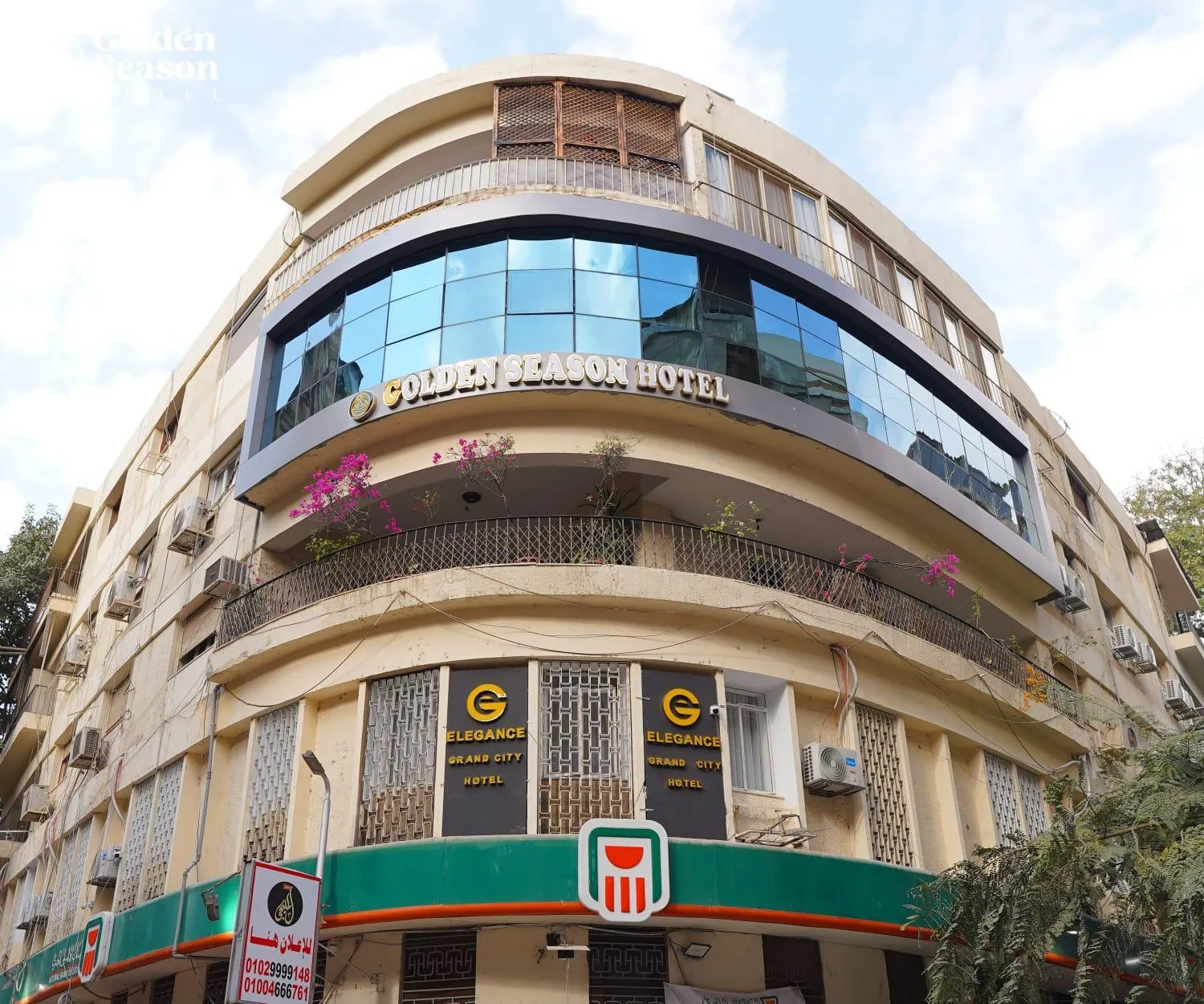 Property building in Golden Season Hotel