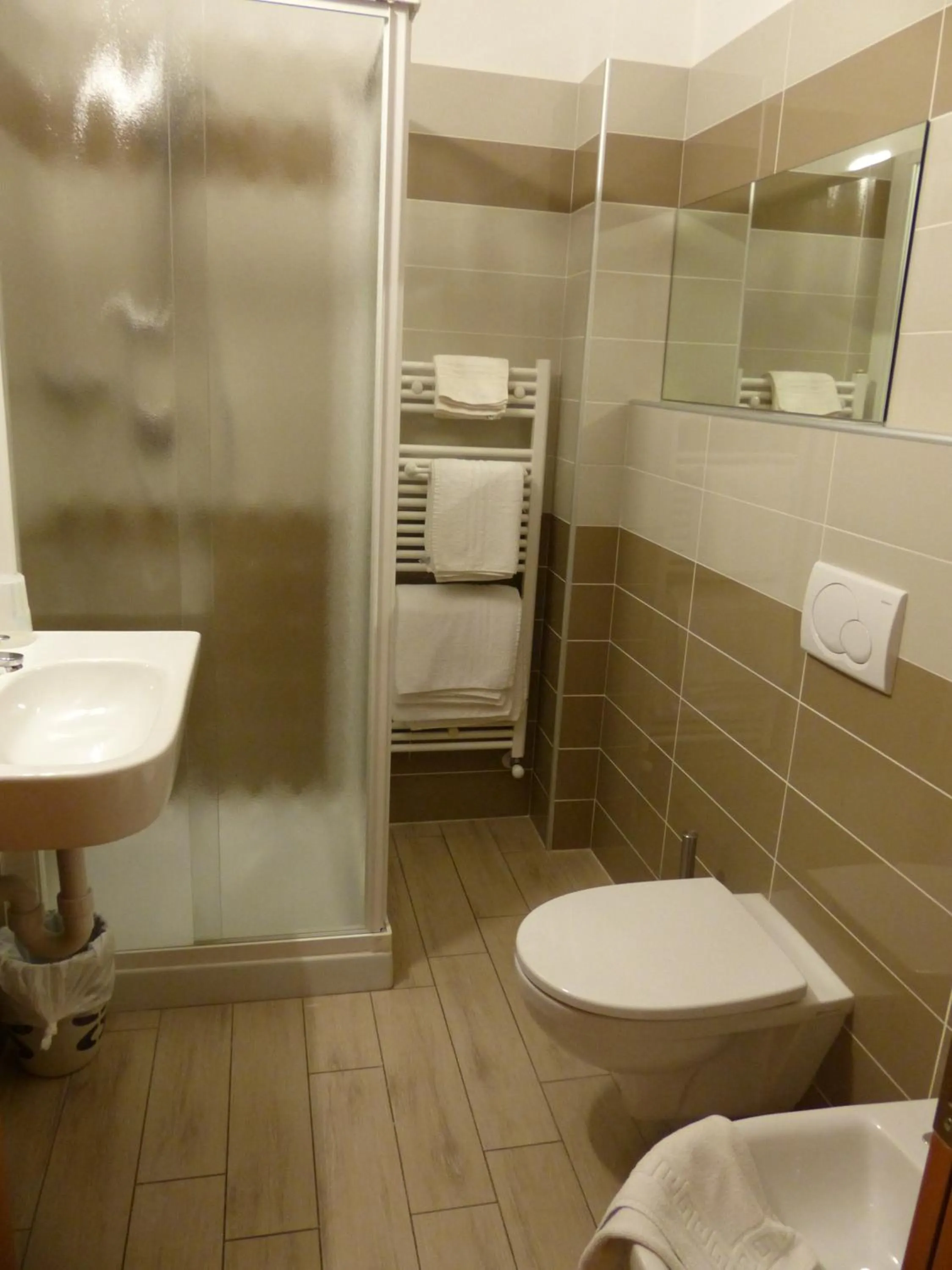 Bathroom in Hotel Franca