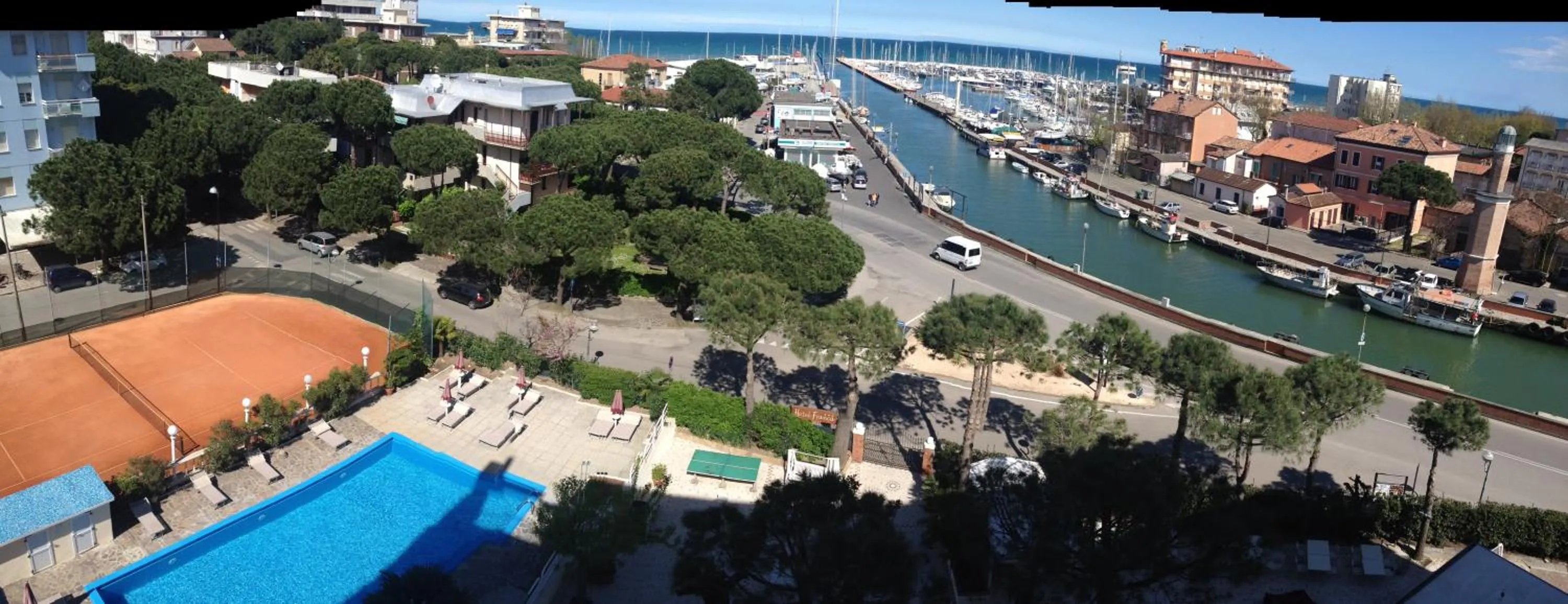 Garden in Hotel Franca
