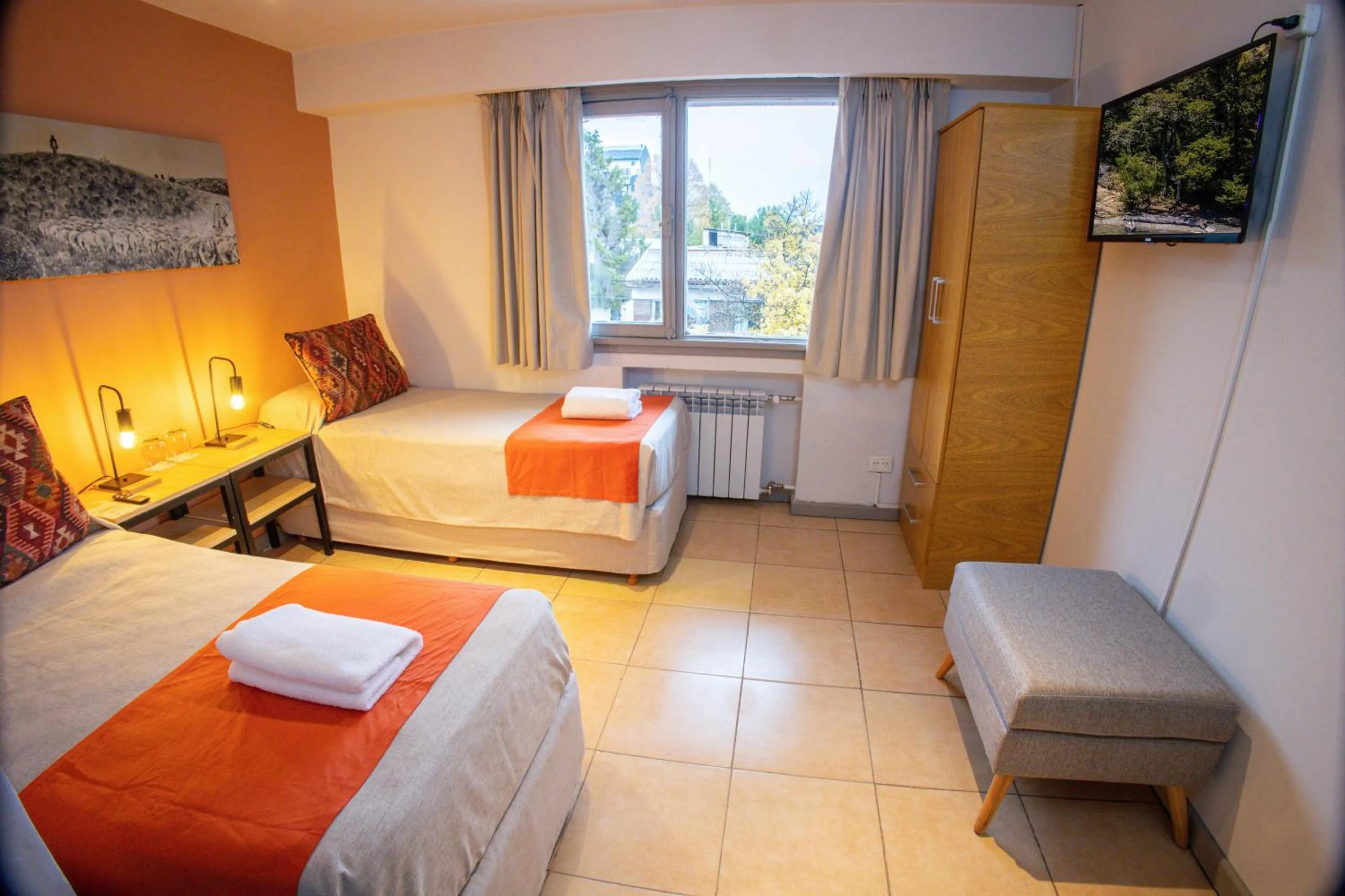 TV and multimedia, Bed in Hotel Tierra Gaucha