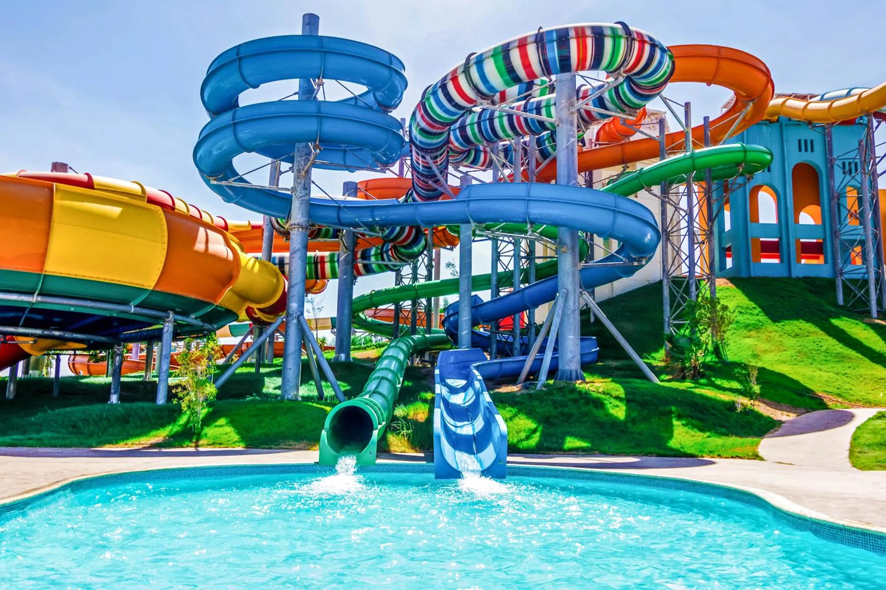Aqua park in JAZ Aquaviva