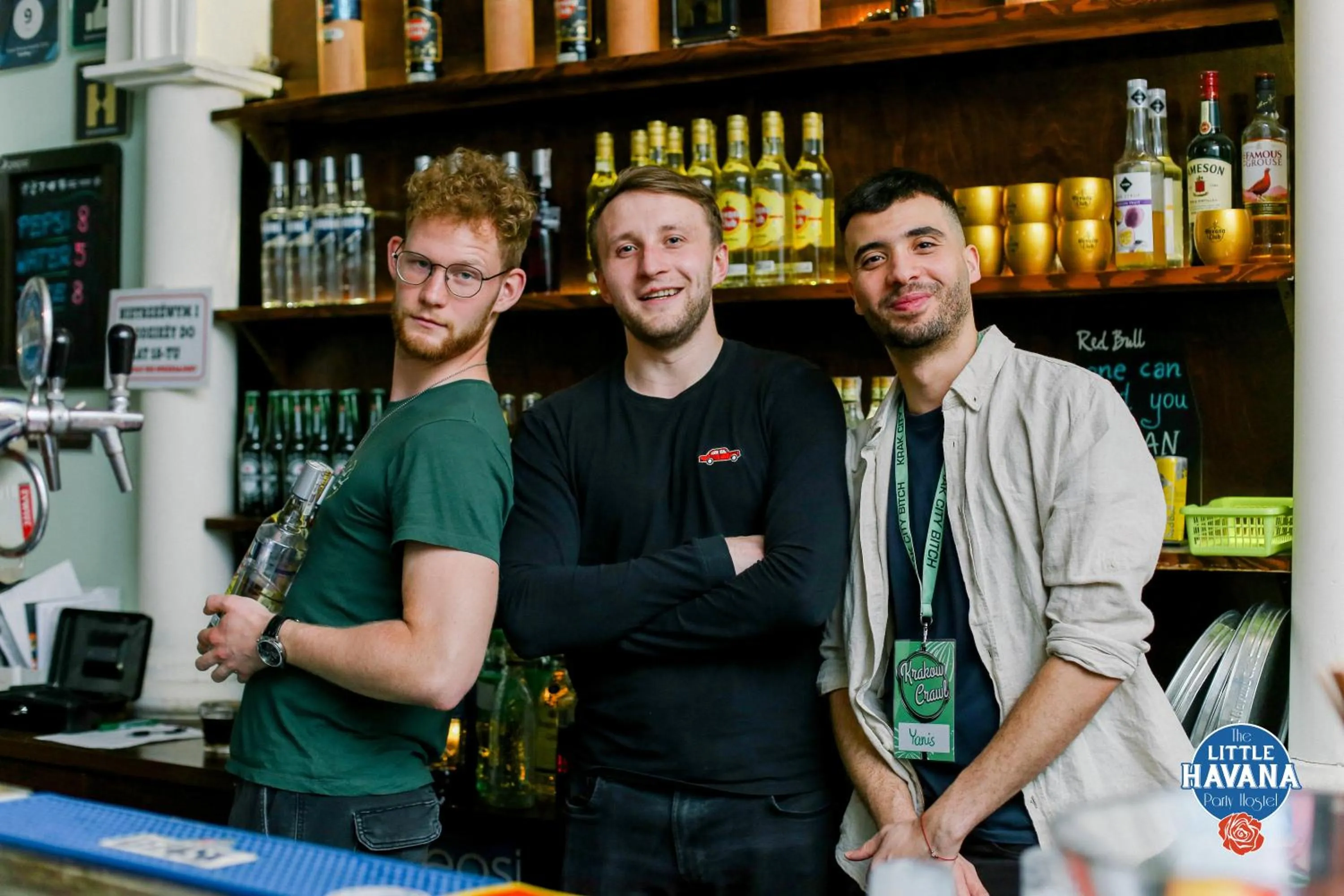 Staff in The Little Havana Party Hostel