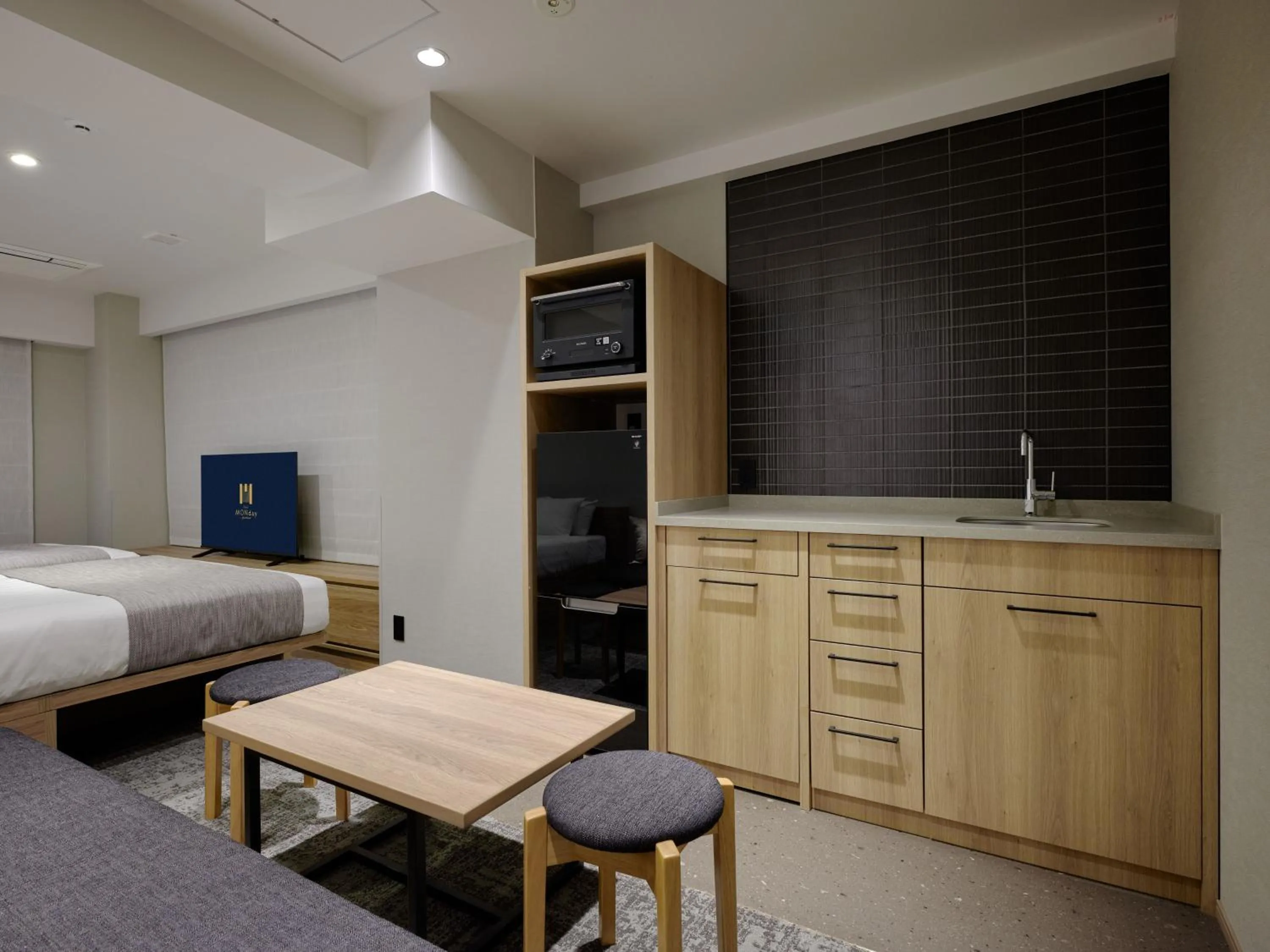 Bed in Premium Apart MONday GINZA EAST