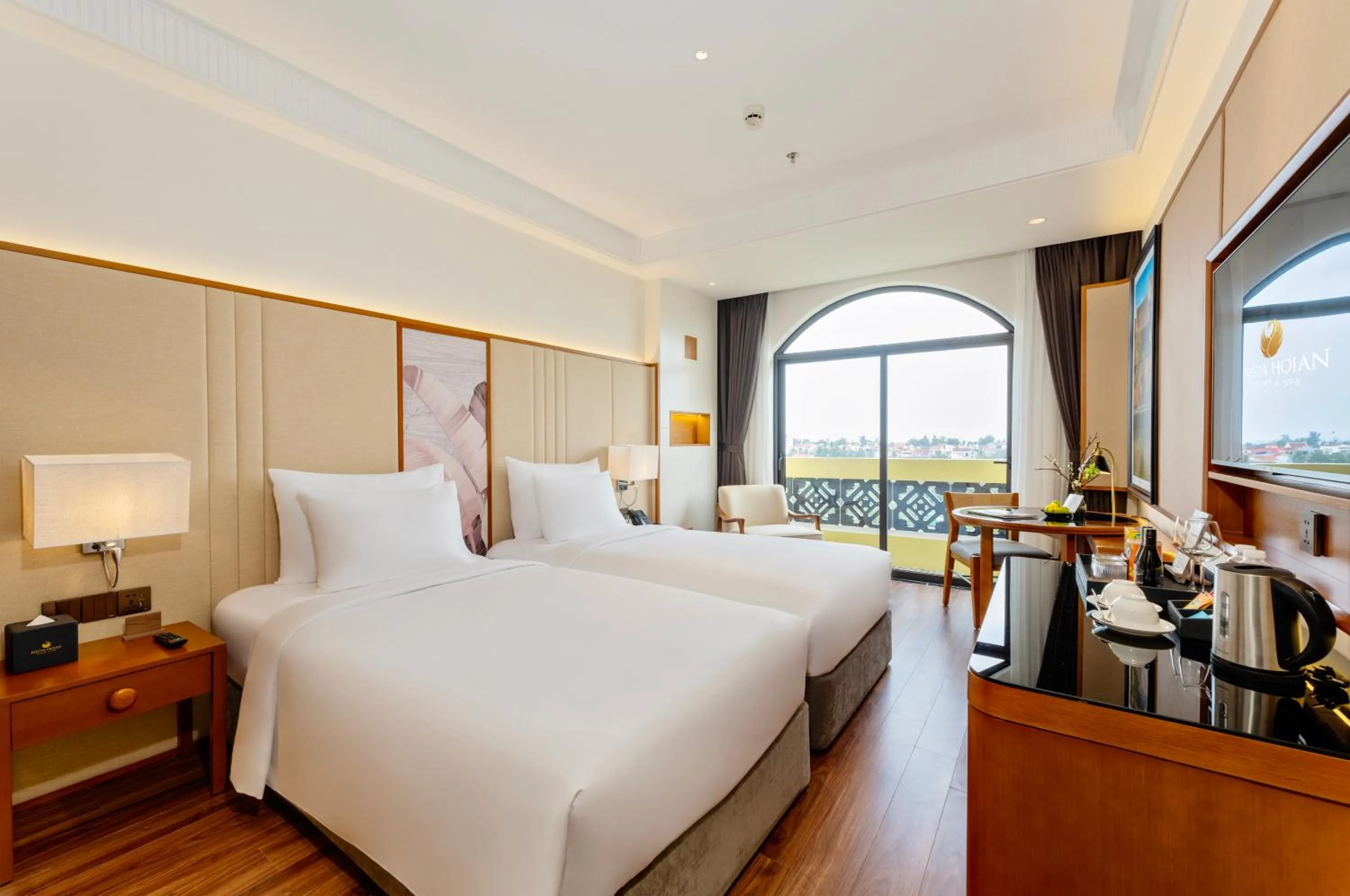 Bedroom, Bed in Nesta Hoian Resort & Spa