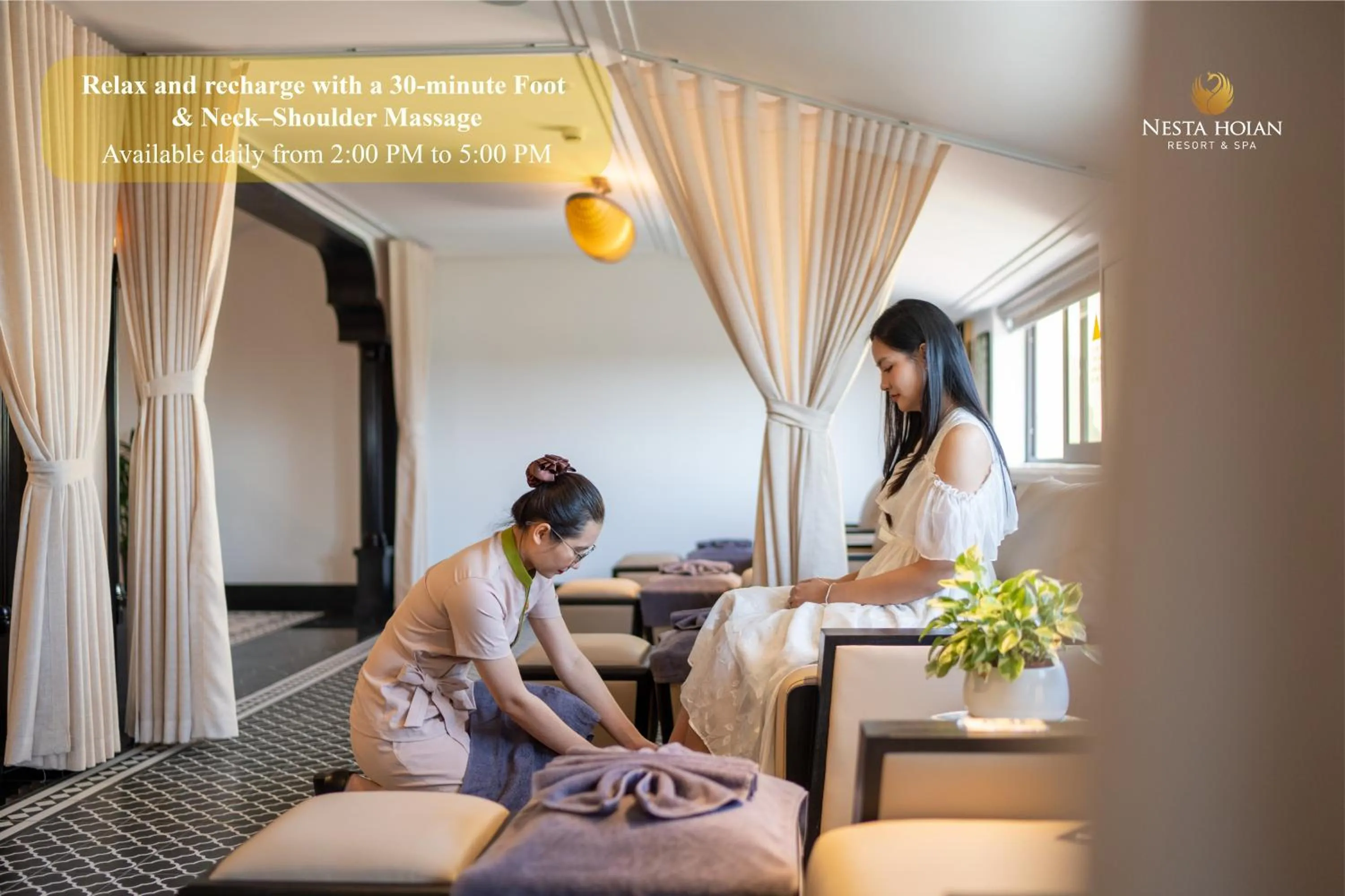 Spa and wellness centre/facilities in Nesta Hoian Resort & Spa