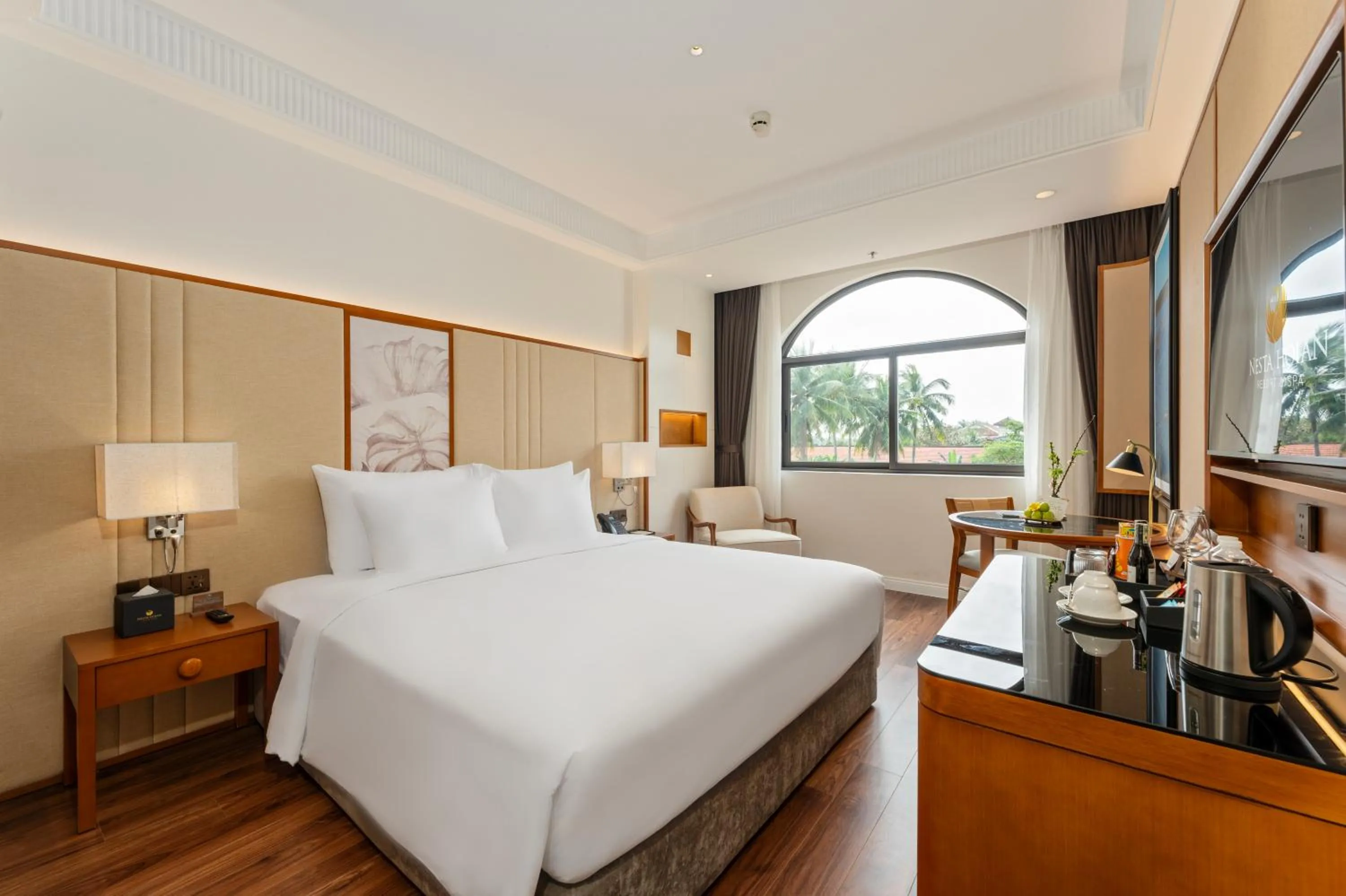 Bedroom, Bed in Nesta Hoian Resort & Spa