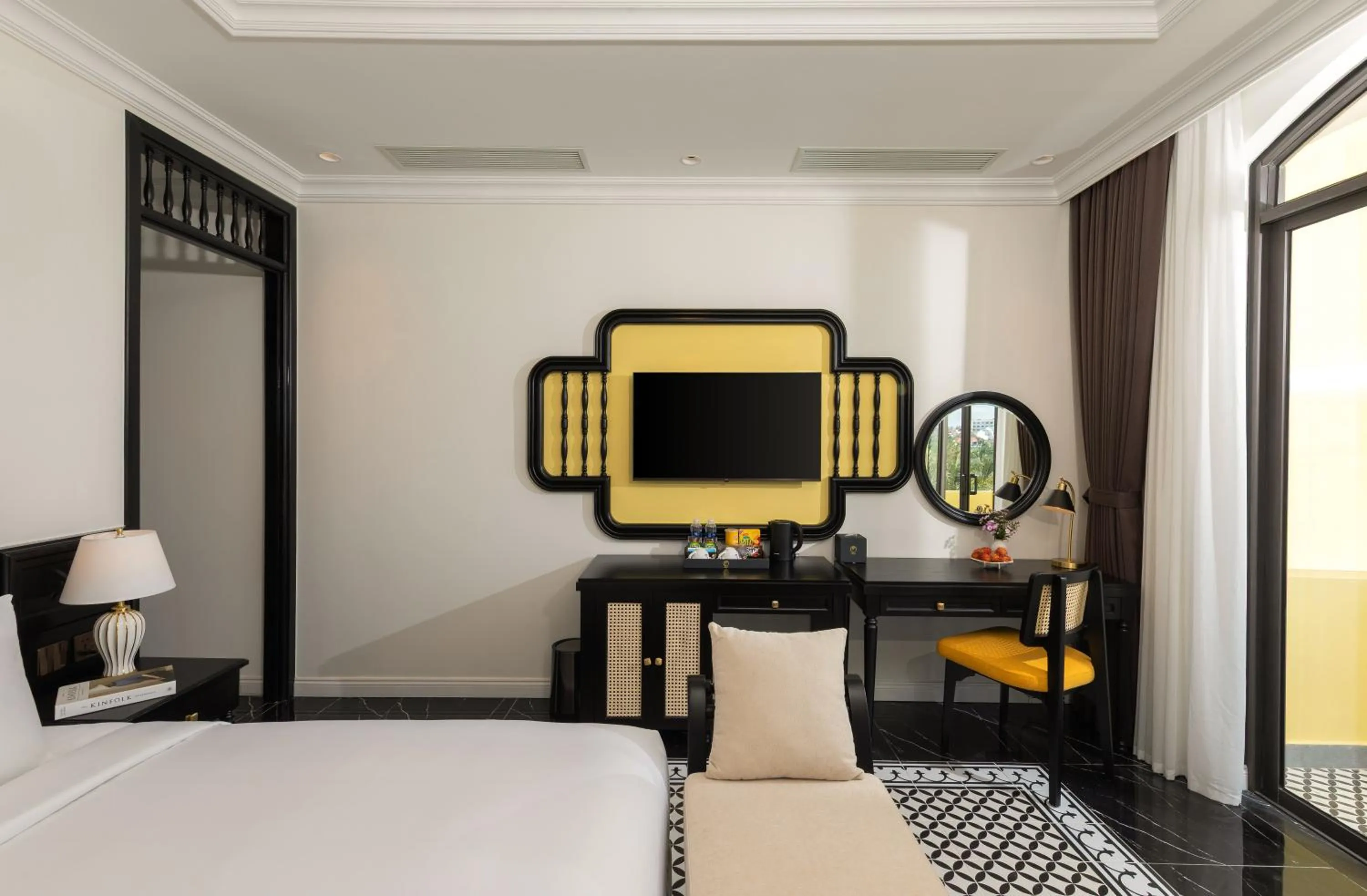 TV and multimedia, Bed in Nesta Hoian Resort & Spa