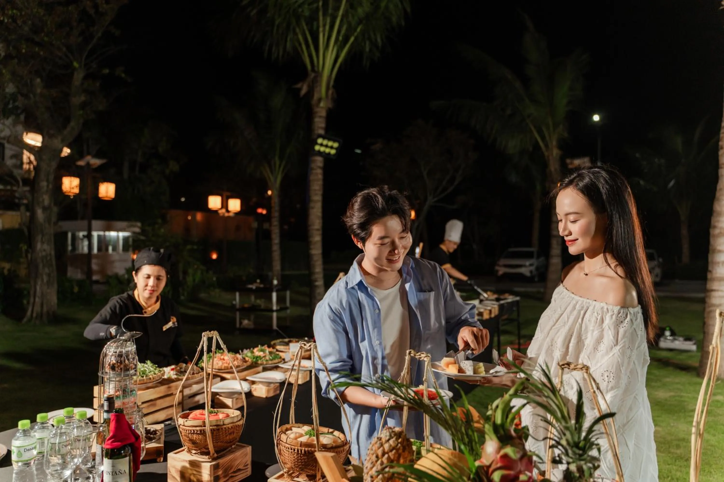 BBQ facilities in Nesta Hoian Resort & Spa