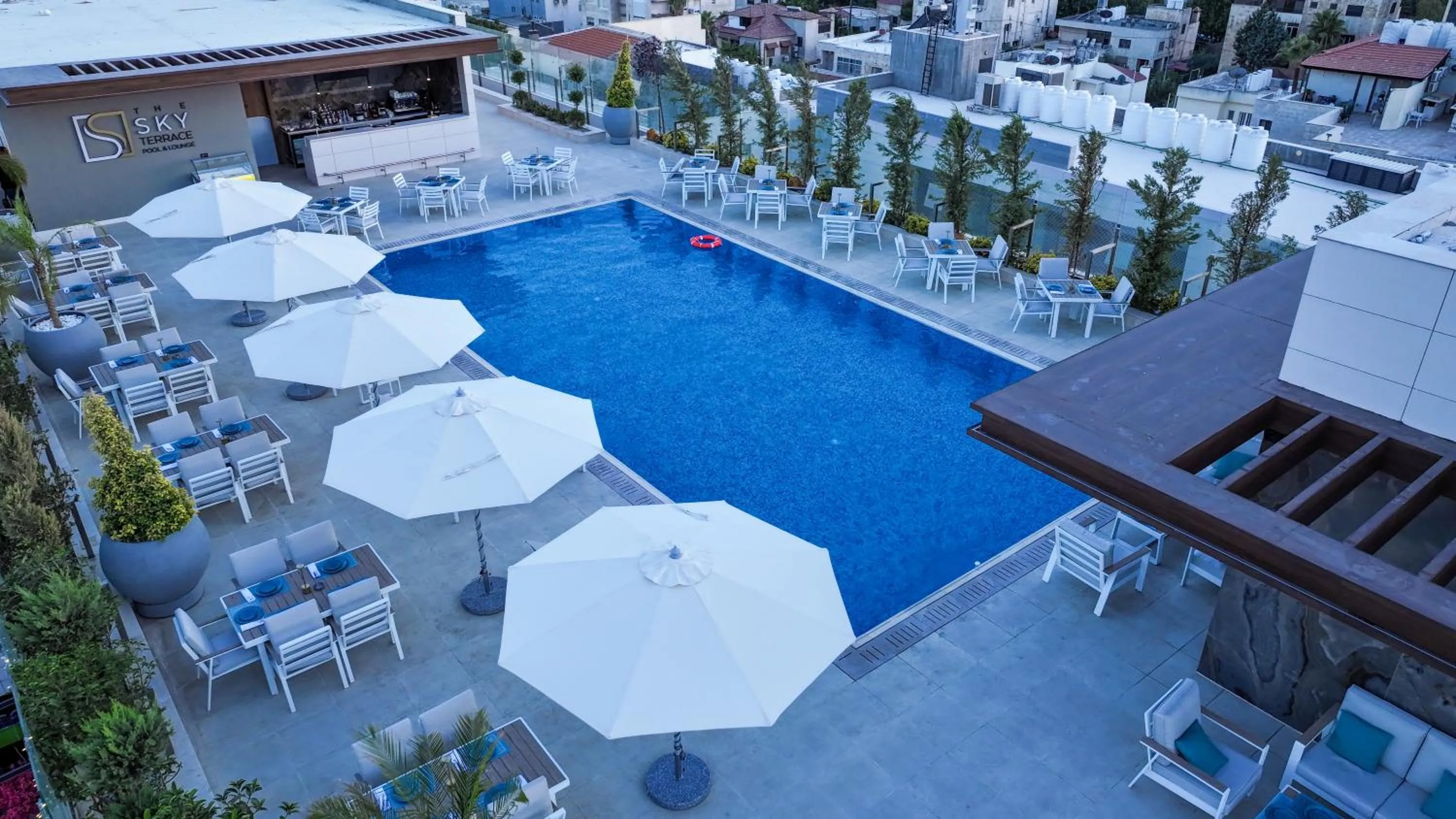 Property building in Swisstouches Hotel Amman