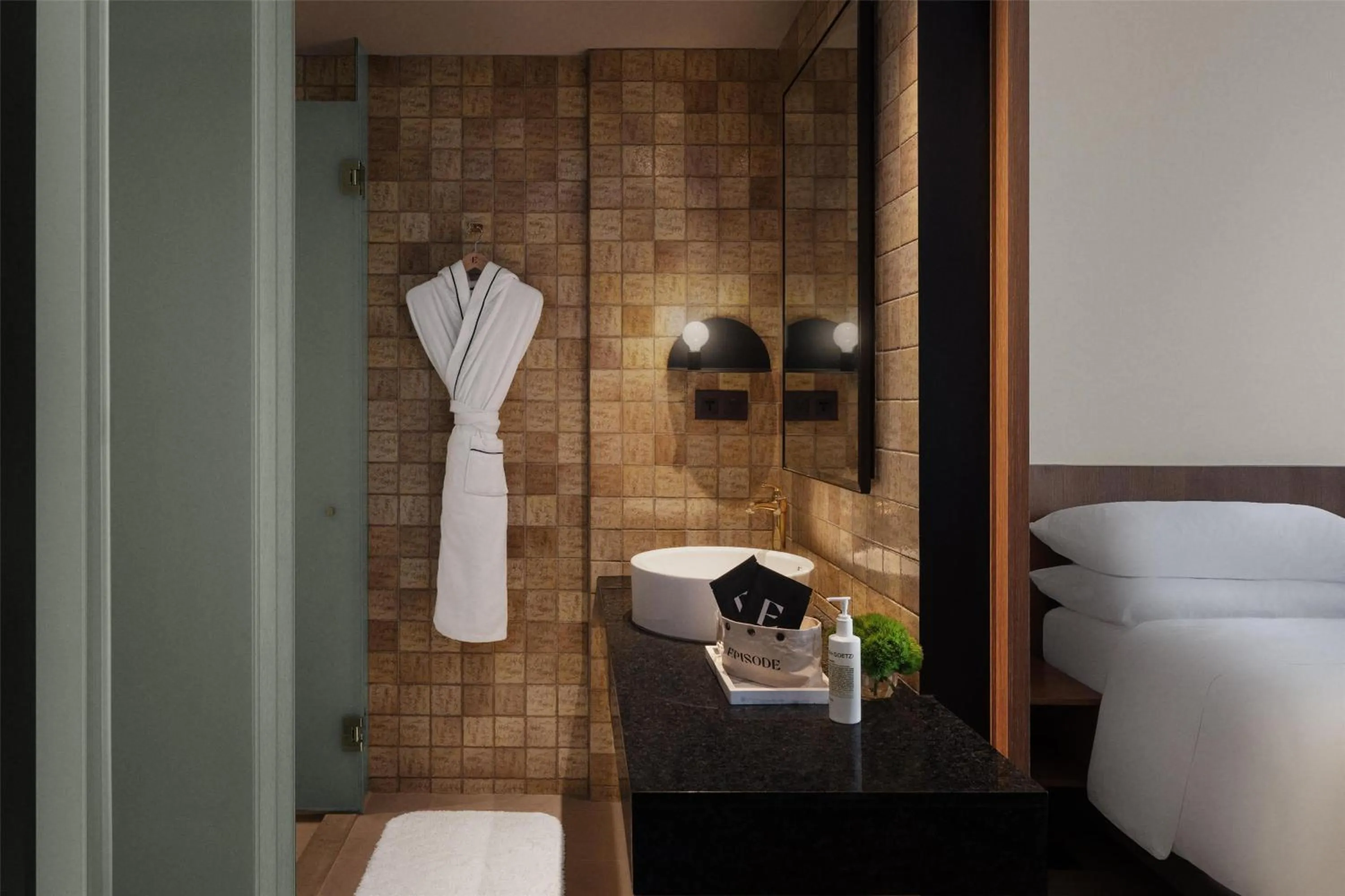 Bathroom, Bed in HYATT - EPISODE Daan Taipei, jdv by Hyatt