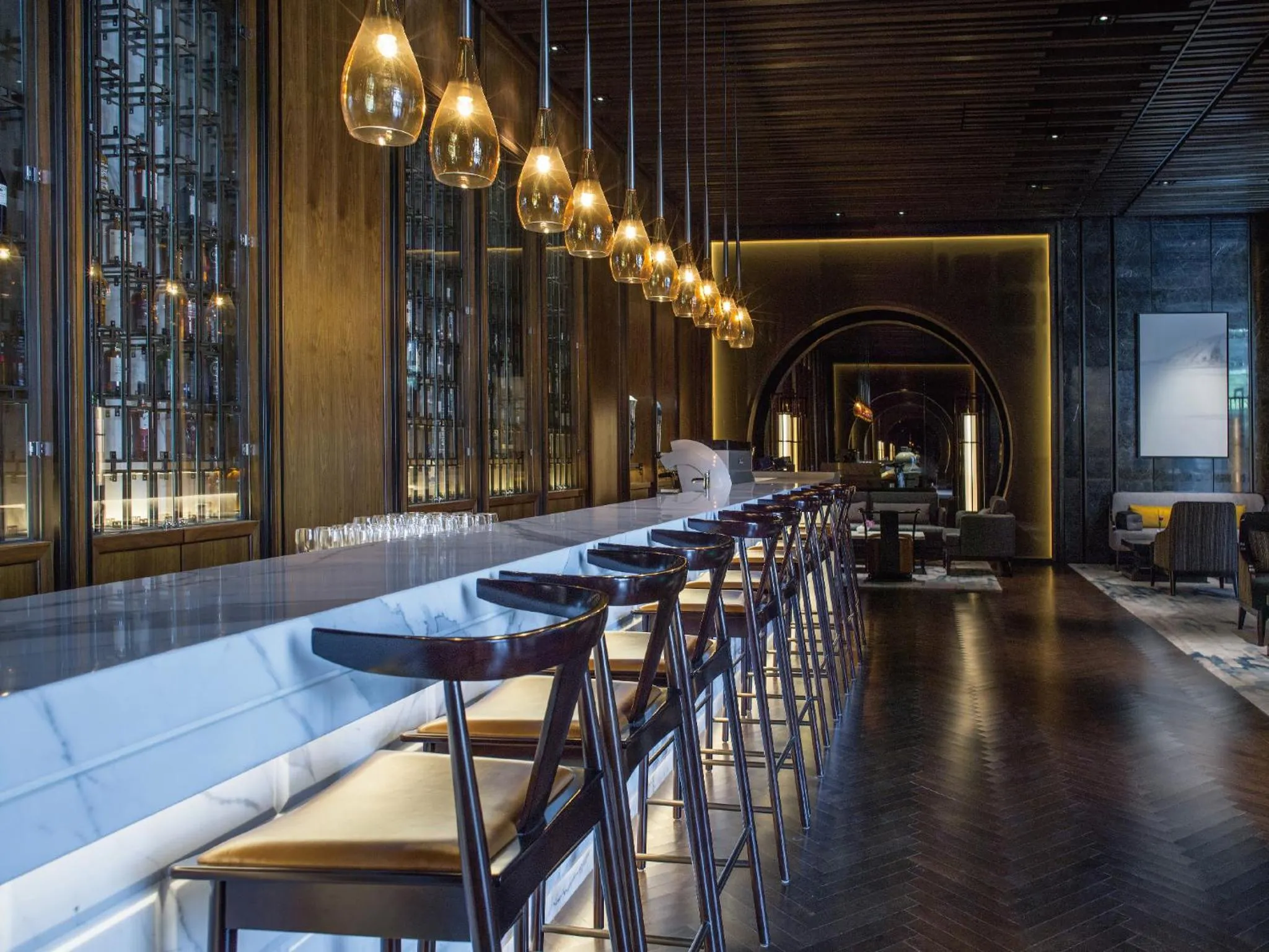 Lounge or bar in NUO Hotel Beijing