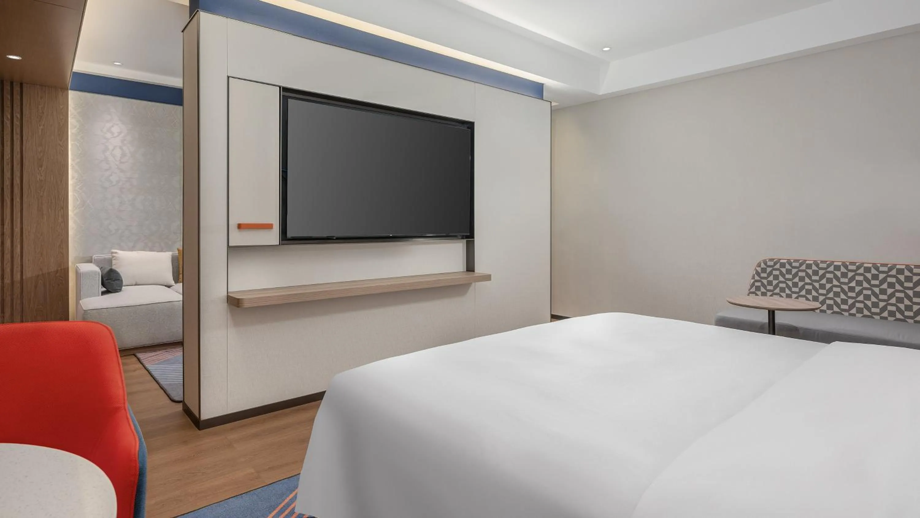 Photo of the whole room, Bed in Holiday Inn Express Chenzhou Suxian by IHG