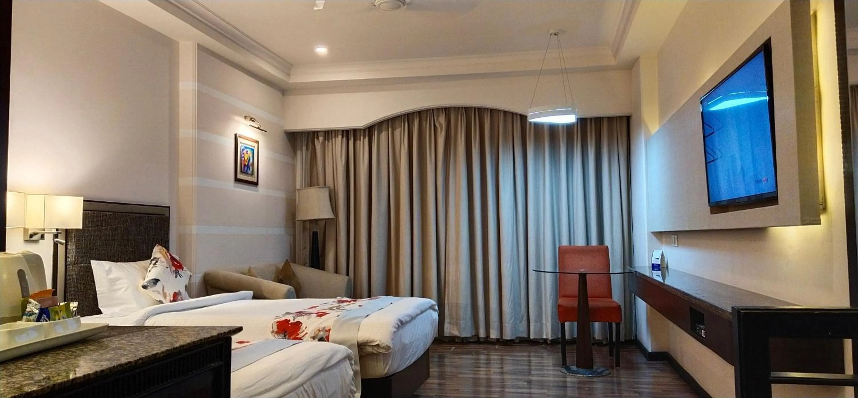 Bedroom, Bed in Inn Riviera Jammu