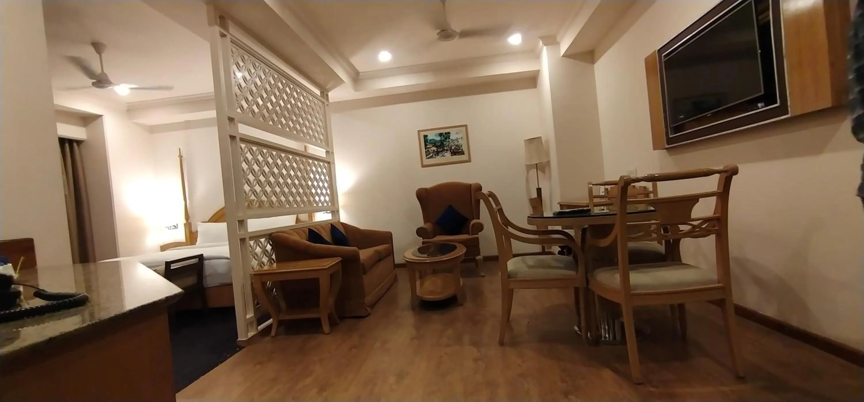 Living room in Inn Riviera Jammu