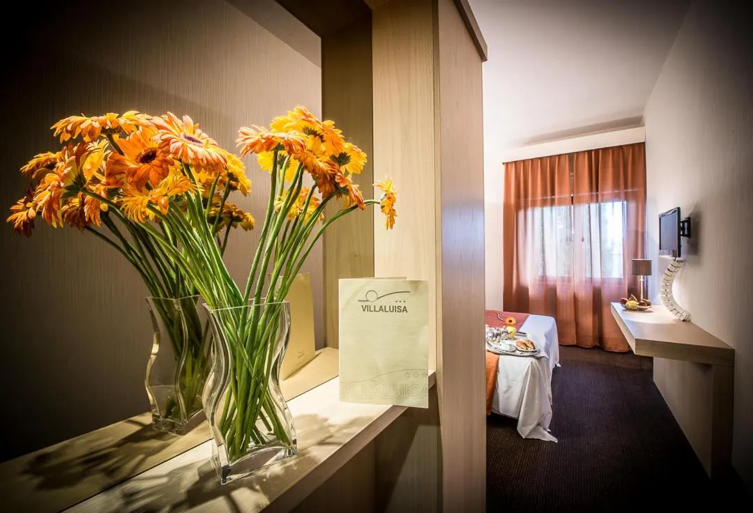 Decorative detail in Villa Luisa