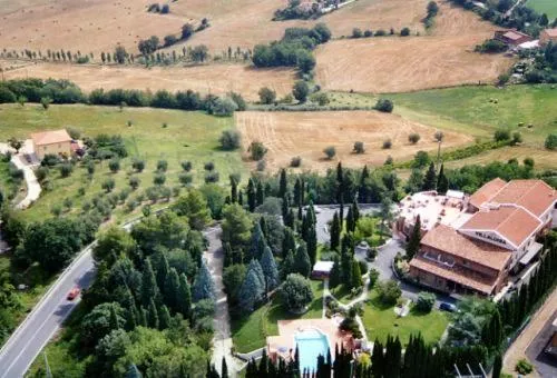 Bird's eye view in Villa Luisa