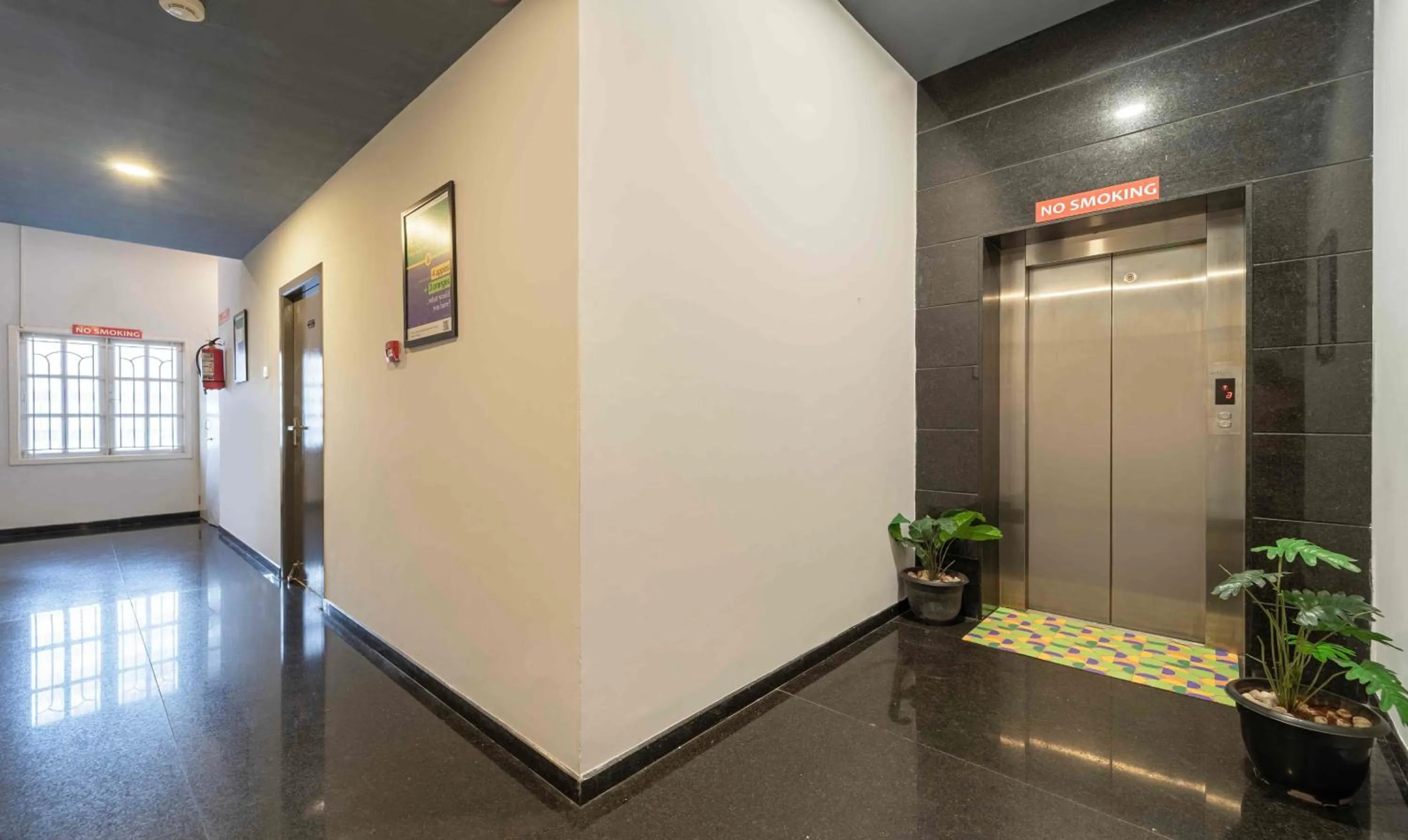 elevator in Treebo Skyry Residency