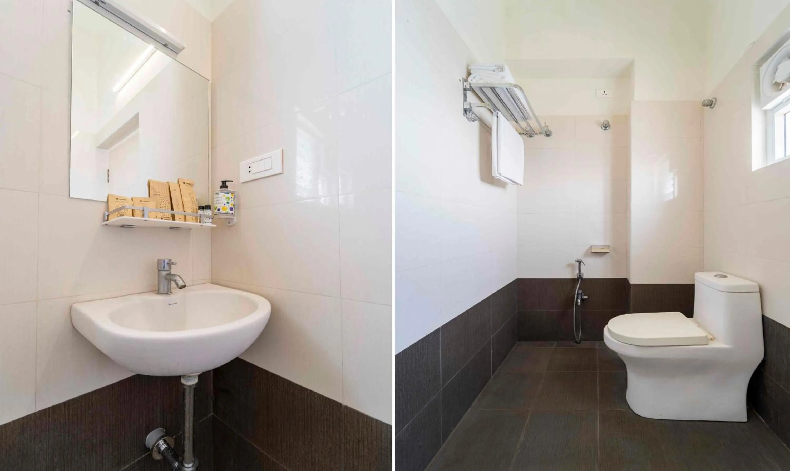 Bathroom in Treebo Skyry Residency