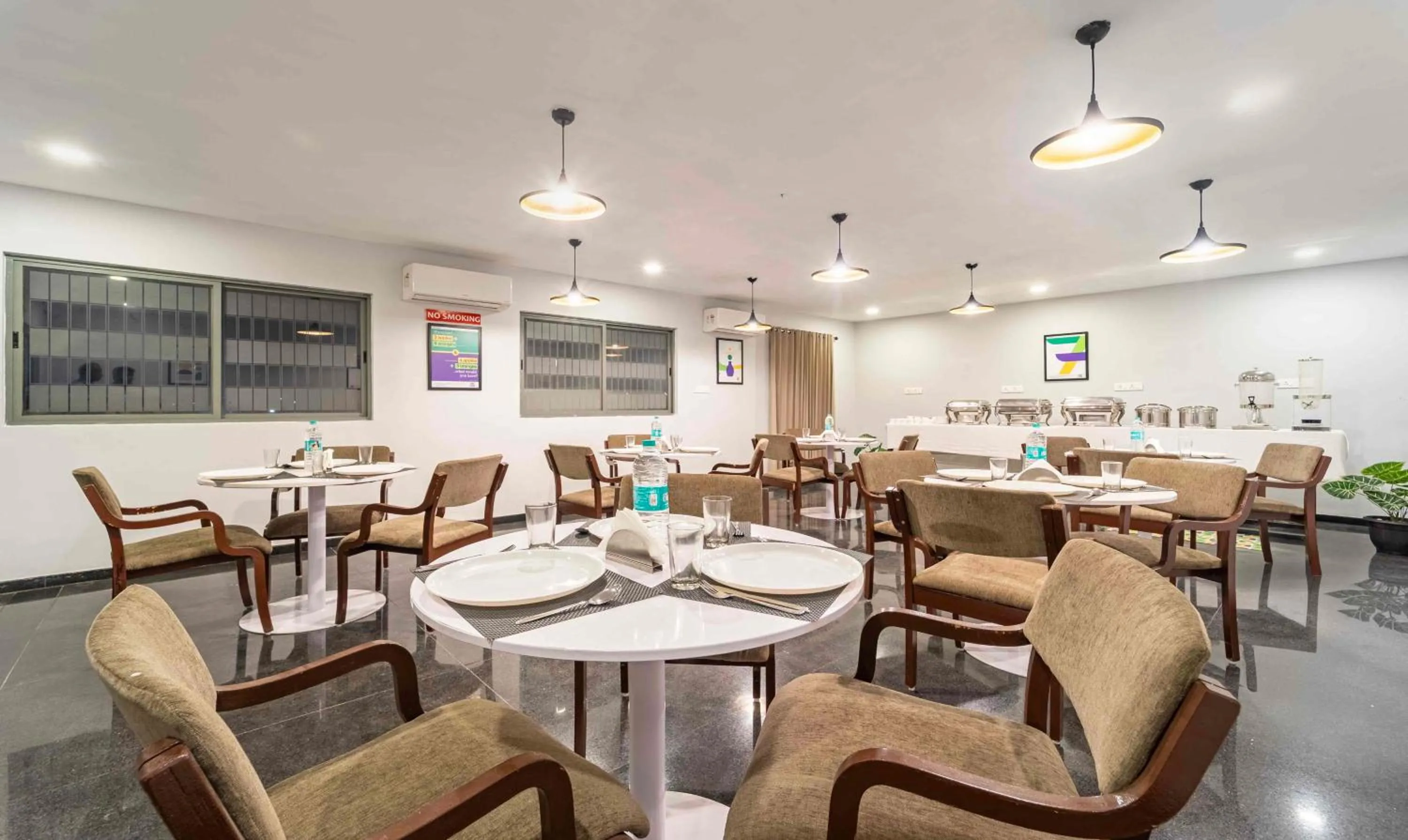 Dining area in Treebo Skyry Residency