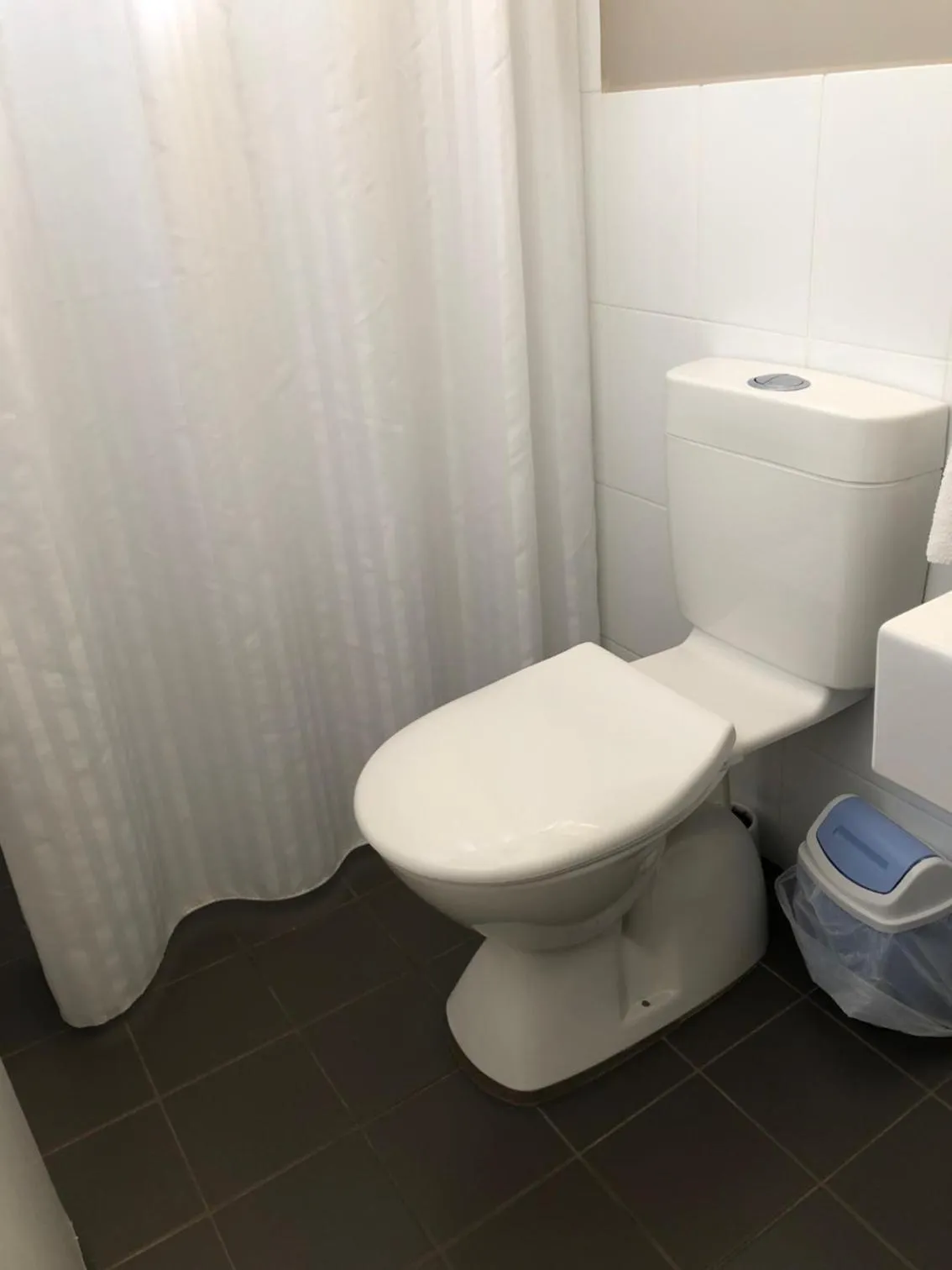 Toilet in Stansbury Holiday Motel