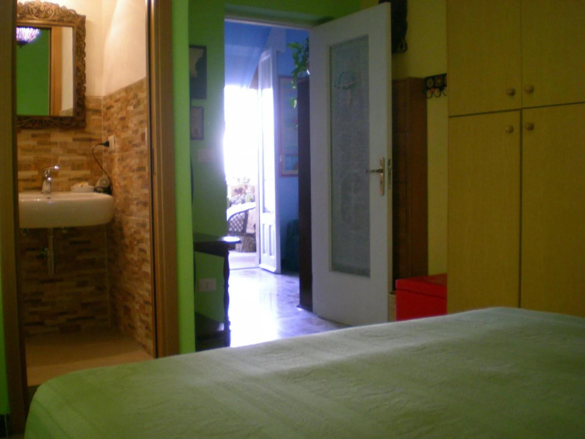 Bathroom, Bed in Orizzonte B&B