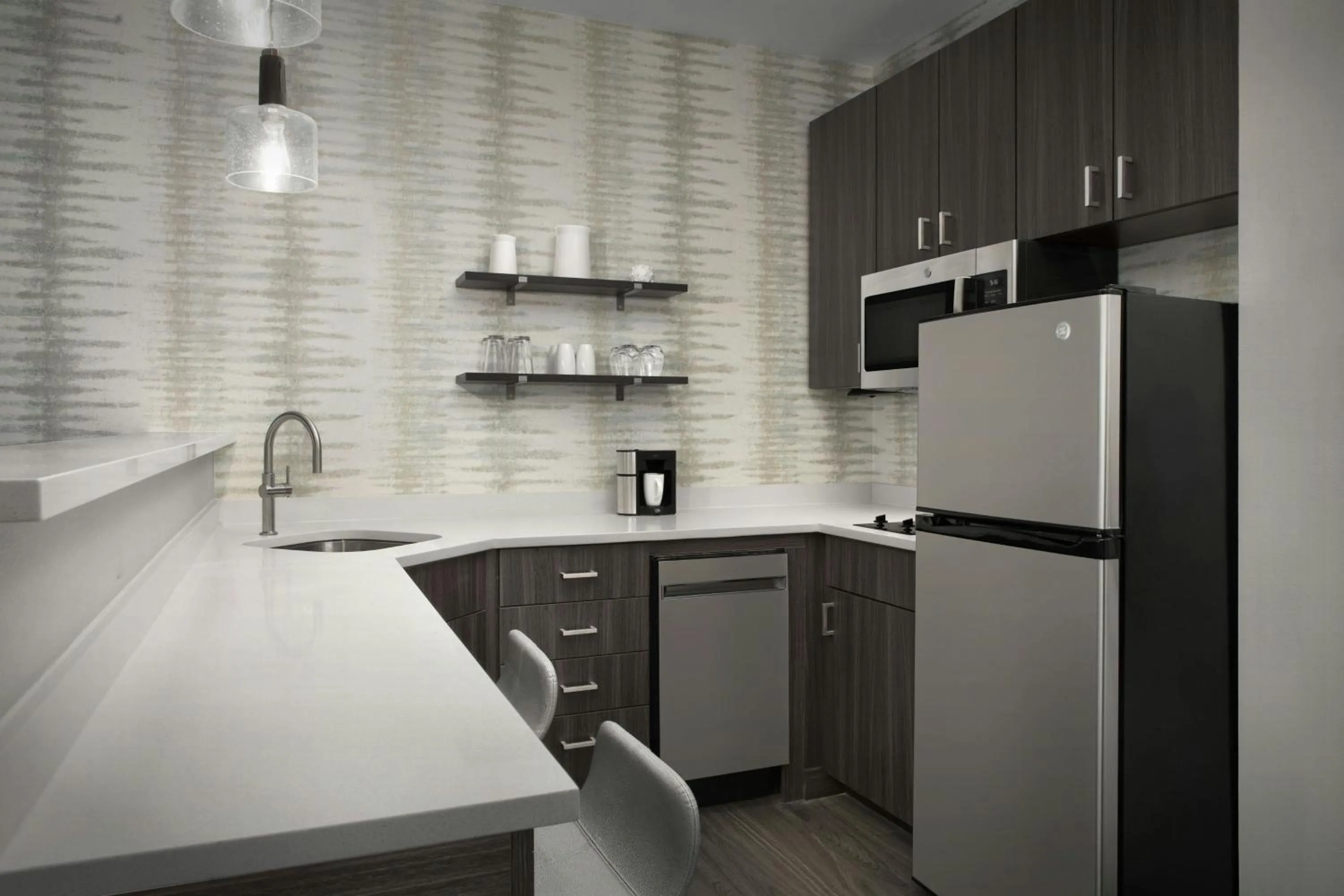 Kitchen or kitchenette in Residence Inn by Marriott San Antonio SeaWorld /Westover Hills