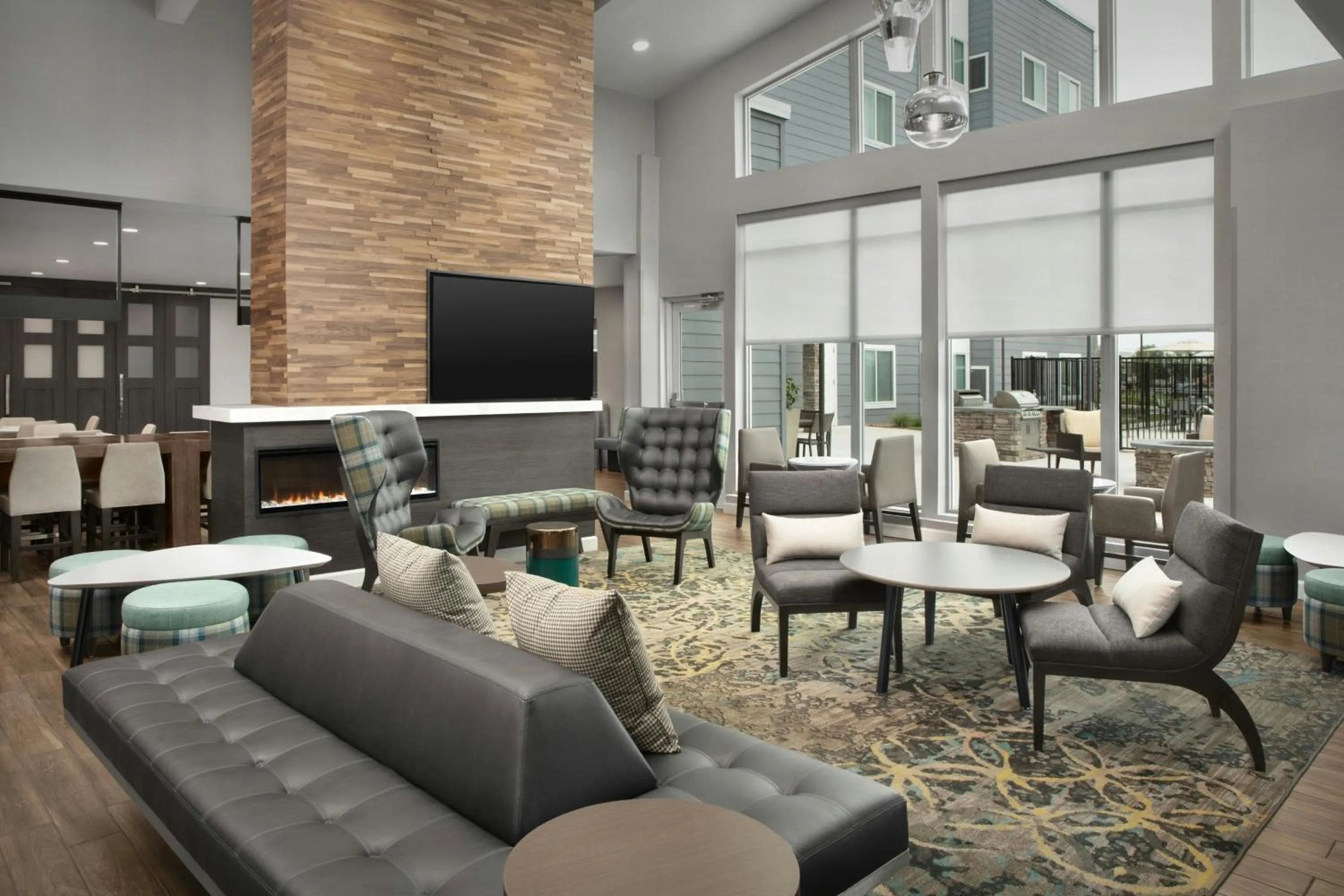 Lobby or reception in Residence Inn by Marriott San Antonio SeaWorld /Westover Hills