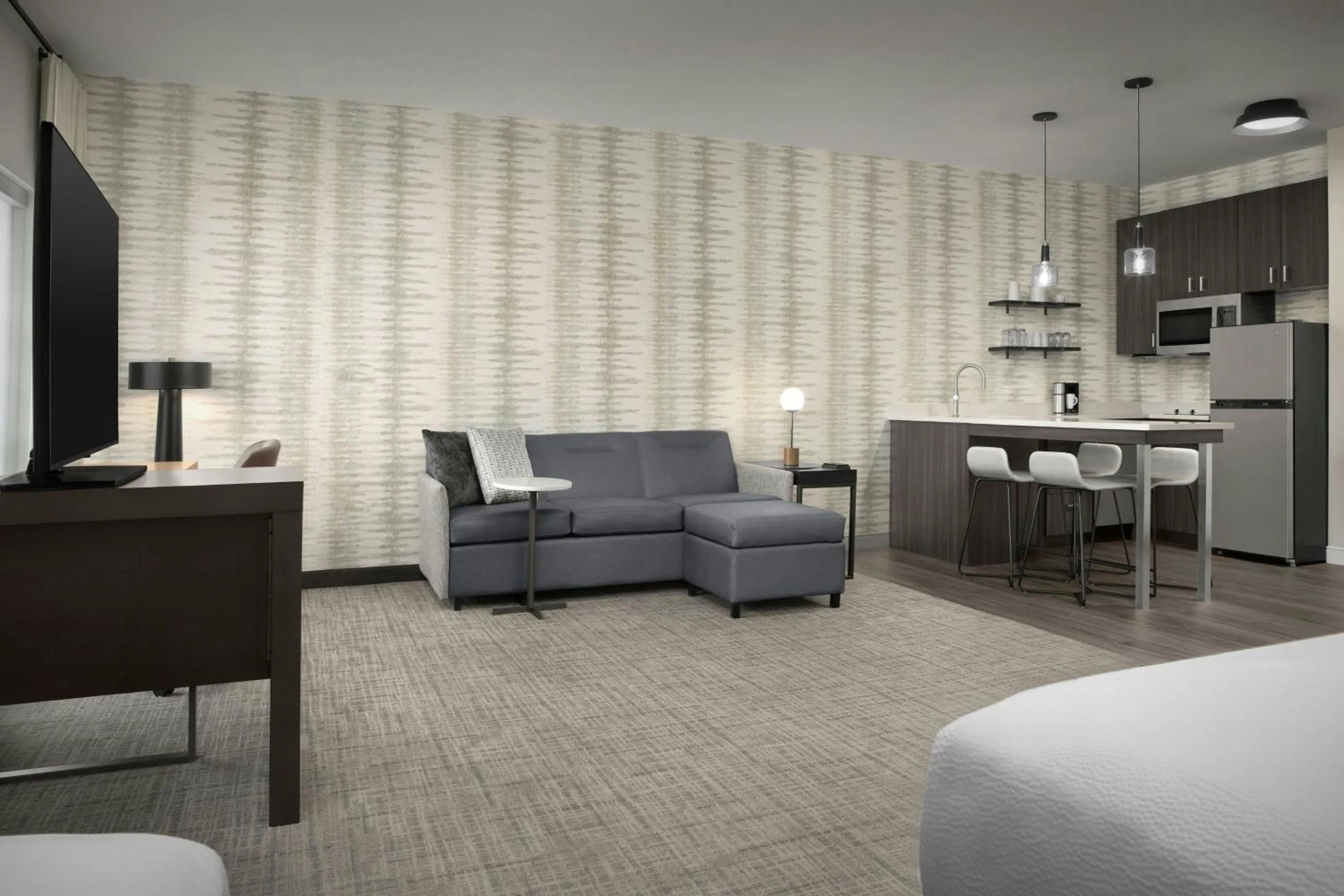 Living room, Bed in Residence Inn by Marriott San Antonio SeaWorld /Westover Hills