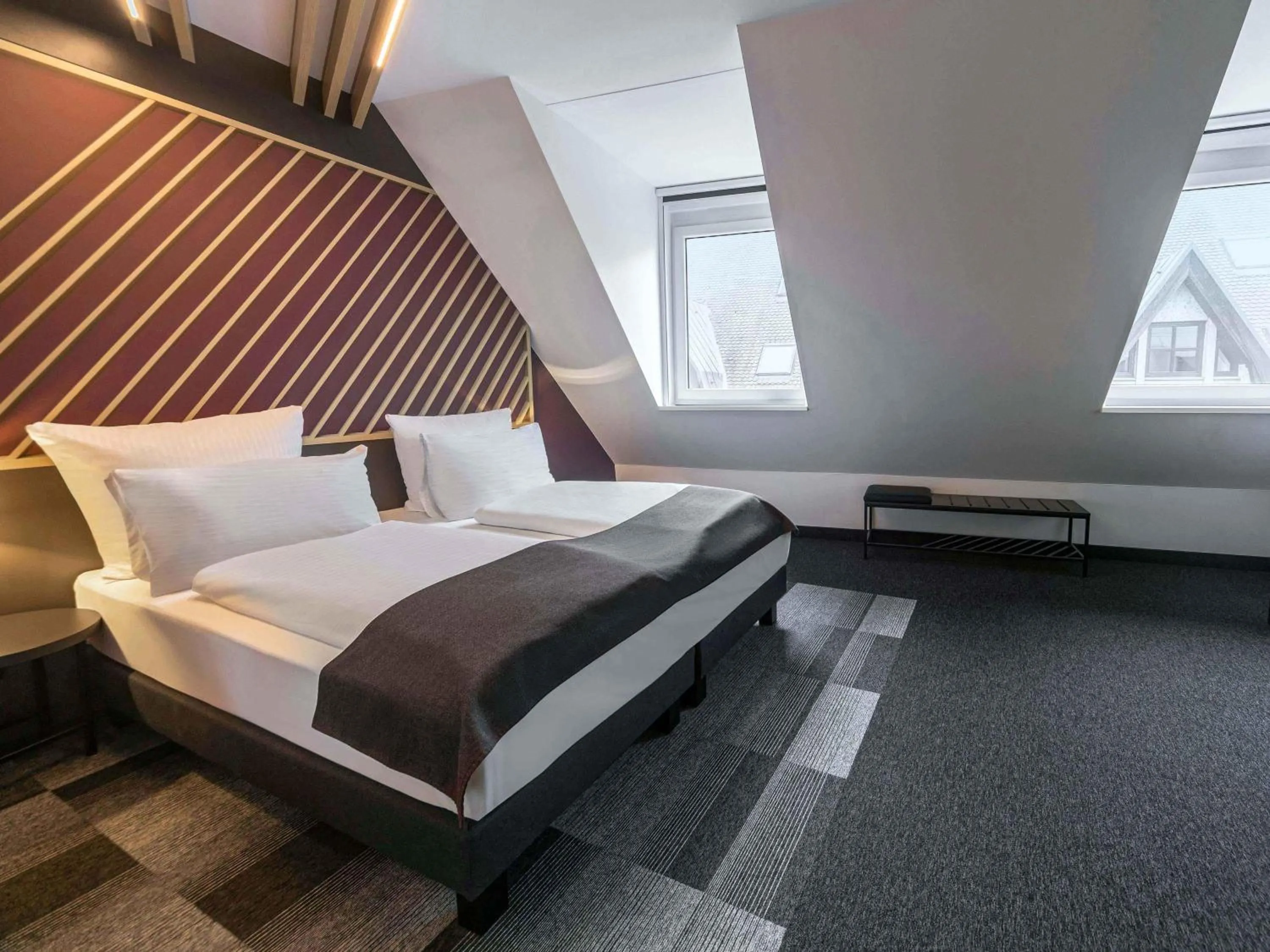 Photo of the whole room, Bed in B&B Hotel Leipzig-City