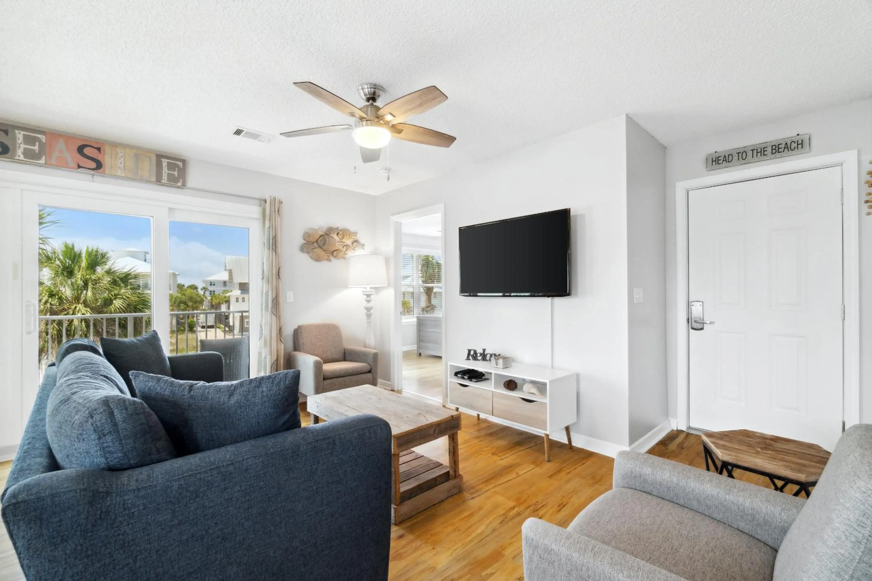 TV and multimedia in Beachside Villas by Panhandle Getaways