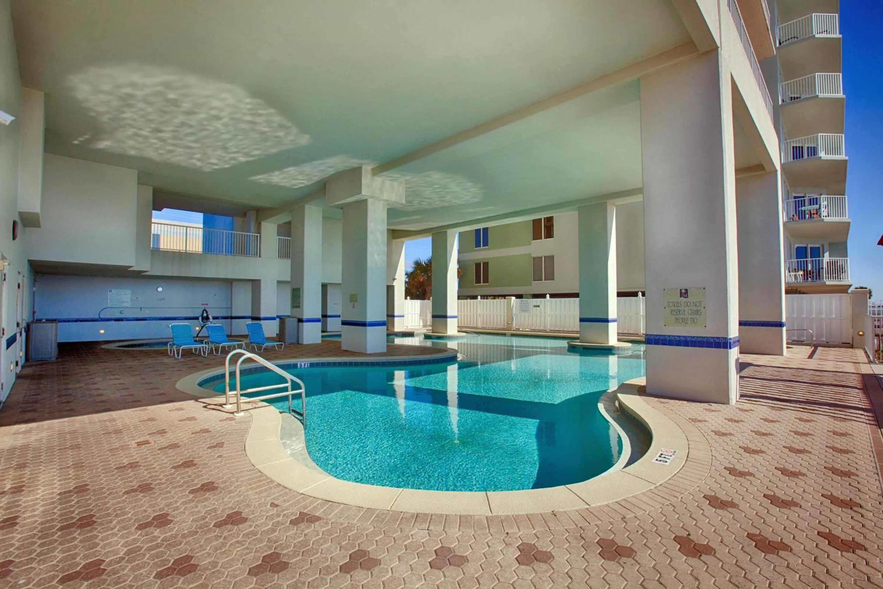 Balcony/Terrace in Majestic Beach Resort Tower 2 by Panhandle Getaways