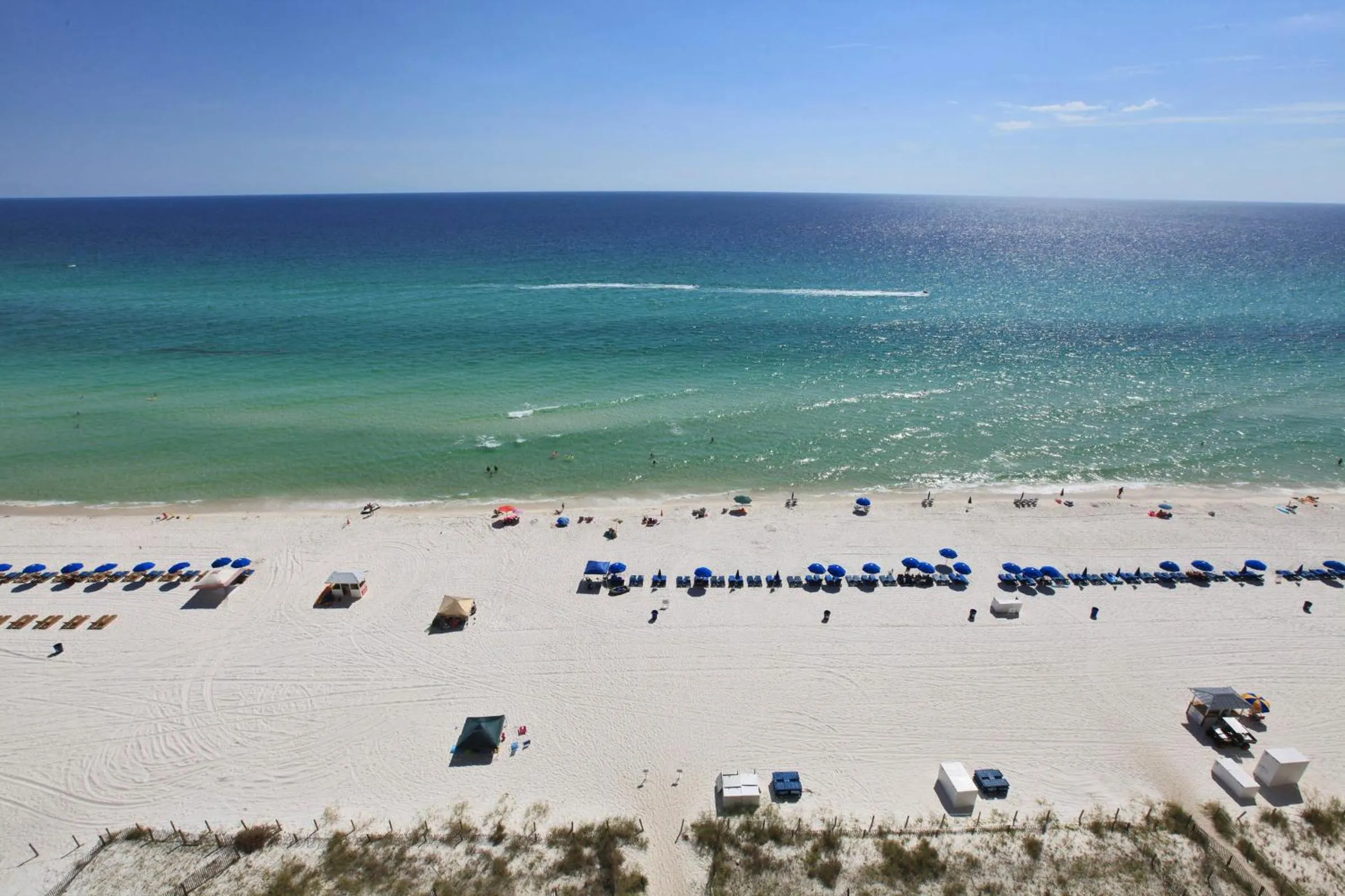 Balcony/Terrace in Majestic Beach Resort Tower 2 by Panhandle Getaways