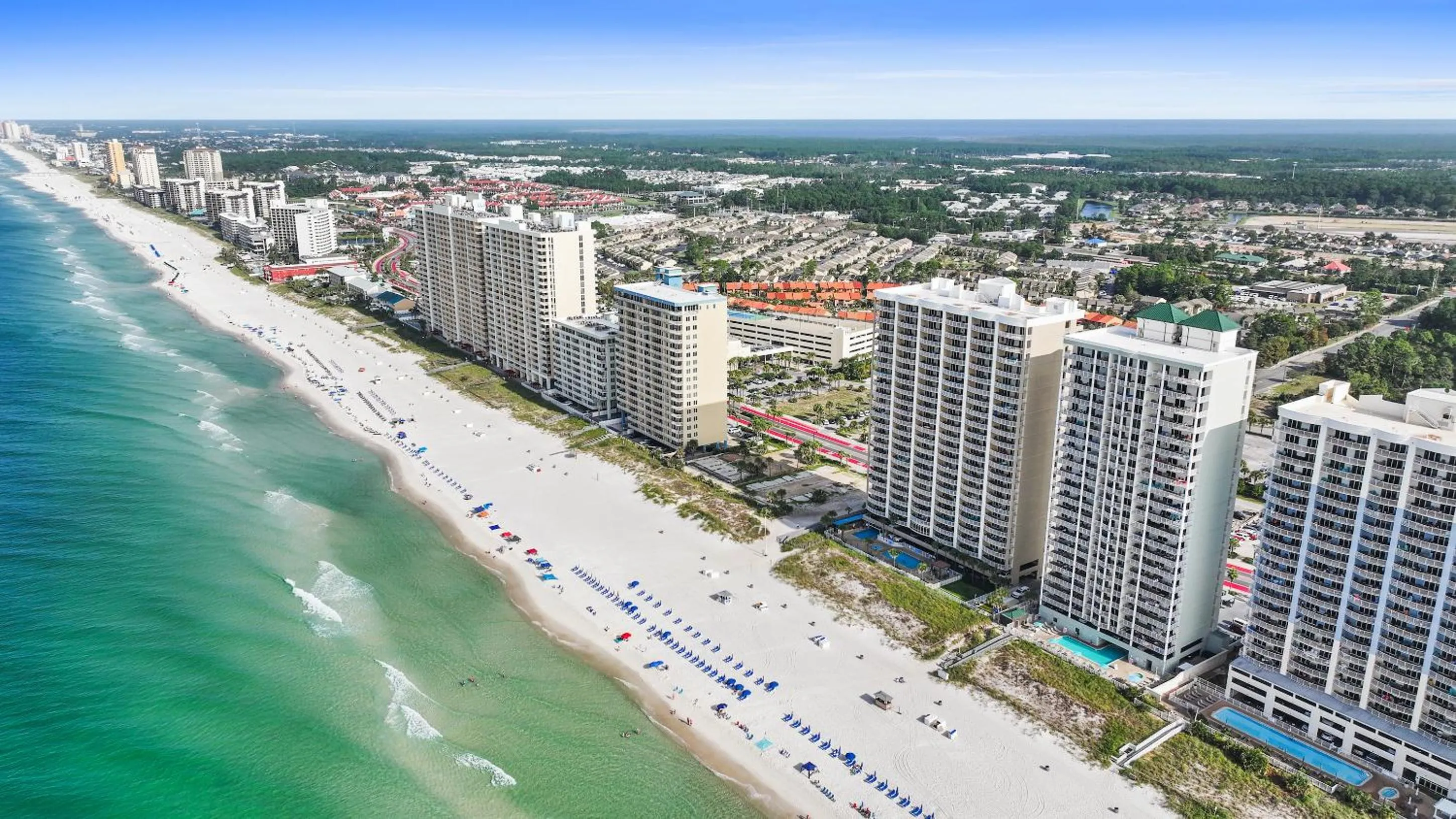 Property building in Ocean Villa by Panhandle Getaways