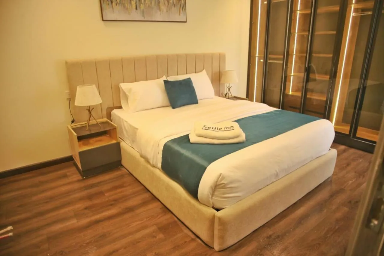 Bed in Settle Inn Cairo Festival City Villa